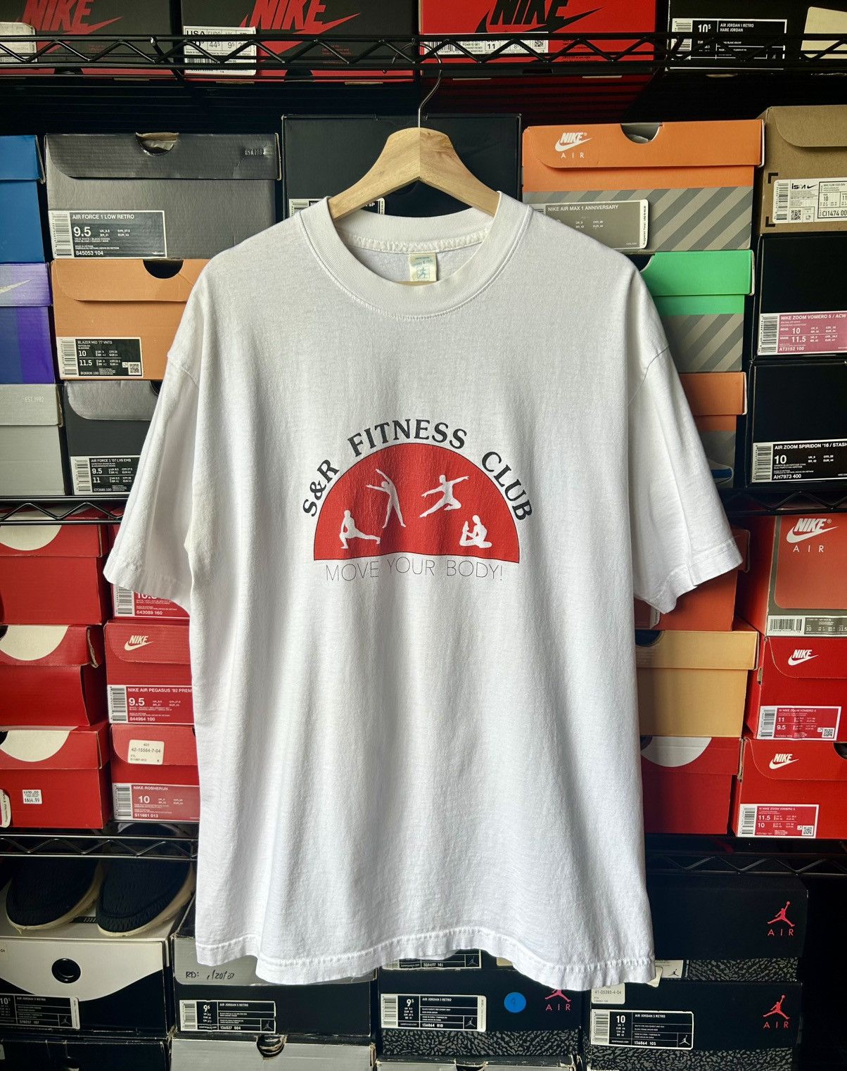 Sporty & Rich Sporty & Rich “Move Your Body” T-shirt Size US L / EU 52-54 / 3 - 1 Thumbnail