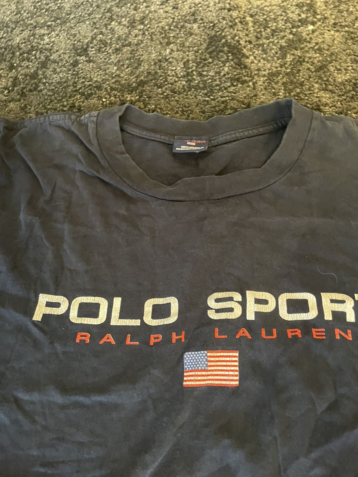Polo Ralph Lauren Polo Ralph Lauren Vintage XXL T Shirt Size US XXL / EU 58 / 5 - 2 Thumbnail