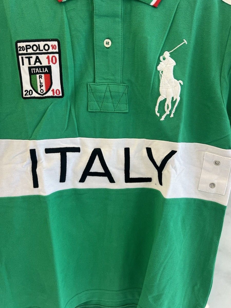 Polo Ralph Lauren Italy Polo Ralph Lauren big central logo Italia number 10 Size US L / EU 52-54 / 3 - 2 Thumbnail