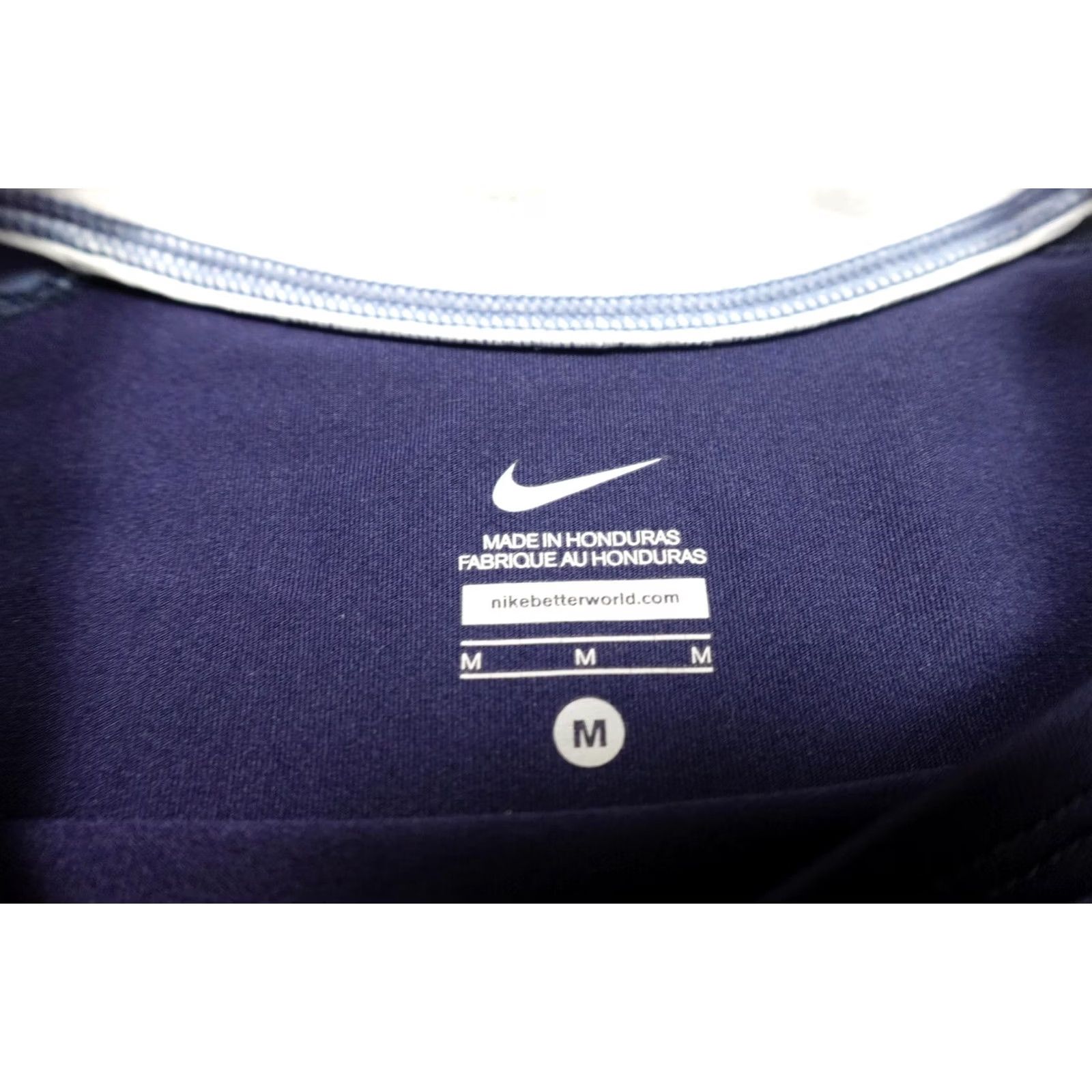 Nike Nike Shirt Mens M Blue White Colorblock Raglan Athletic Performance Tee Size US M / EU 48-50 / 2 - 2 Thumbnail
