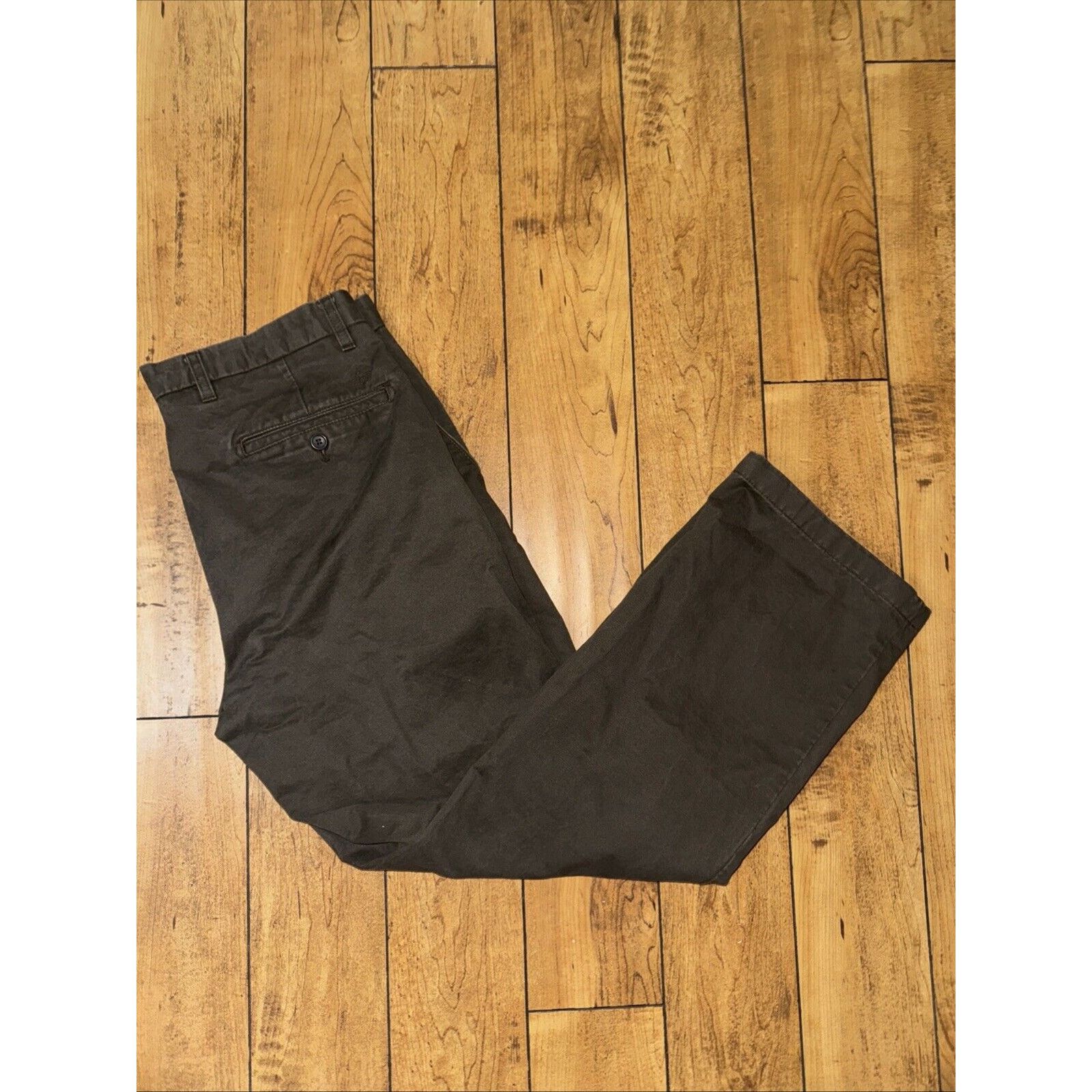 Dickies × Dockers × Levi's Dockers D3 Classic Fit Chino Pants Brown Toupe 33x30 Size US 33 - 1 Thumbnail