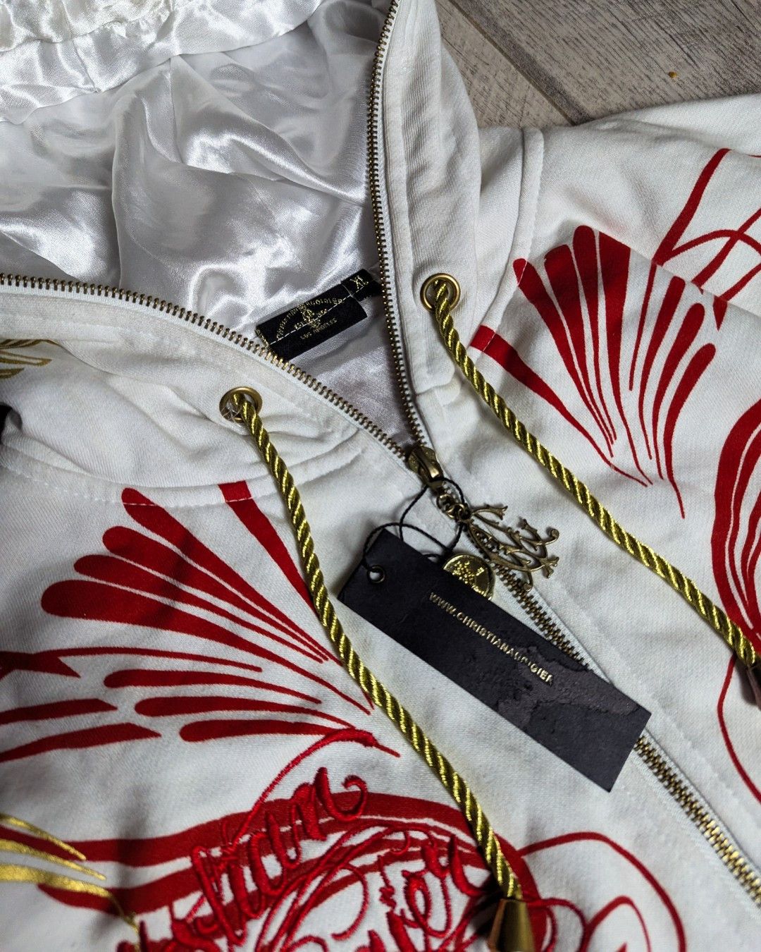 Christian Audigier NEW CHRISTIAN AUDIGIER zip-up by Ed Hardy Size US XL / EU 56 / 4 - 6 Thumbnail