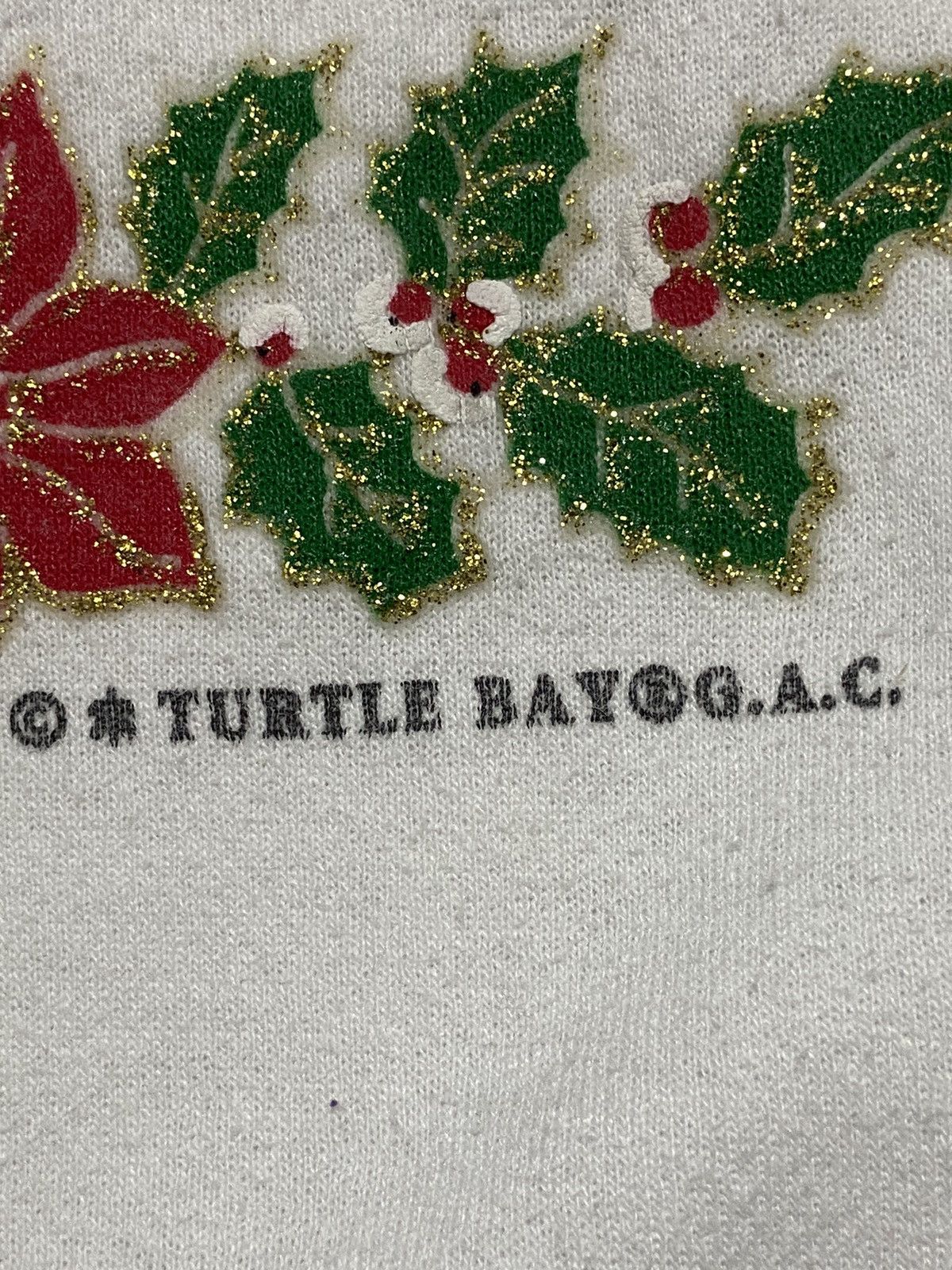 Vintage Vintage 90s Turtle Bag Ugly Christmas Sweatshirt s Size US L / EU 52-54 / 3 - 3 Thumbnail