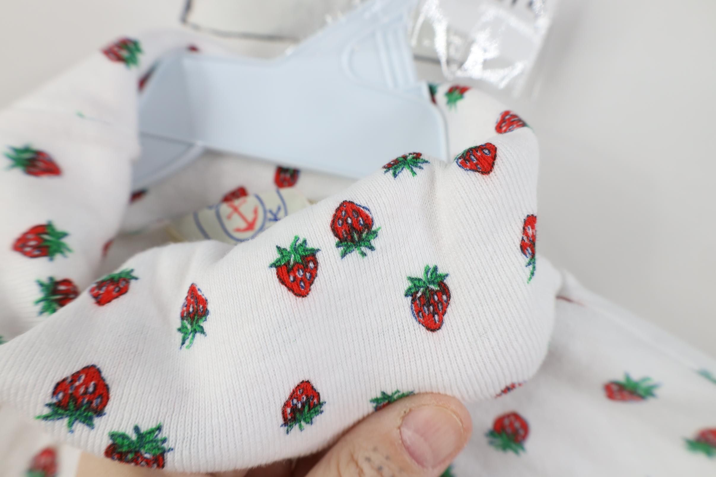 Vintage Vintage 90s Strawberry All Over Print Turtleneck T-Shirt Size M / US 6-8 / IT 42-44 - 5 Thumbnail