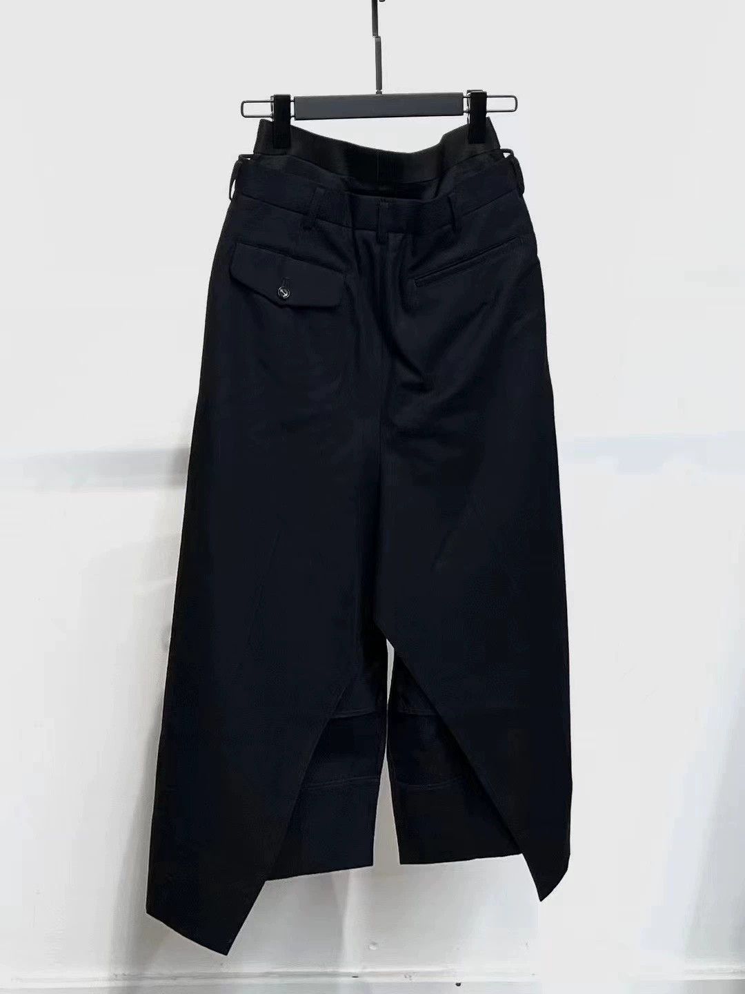 Junya Watanabe Junya Watanabe High-Waisted Skirt-Pants XS Rare Slit Size 24" / US 00 / IT 34 - 2 Thumbnail