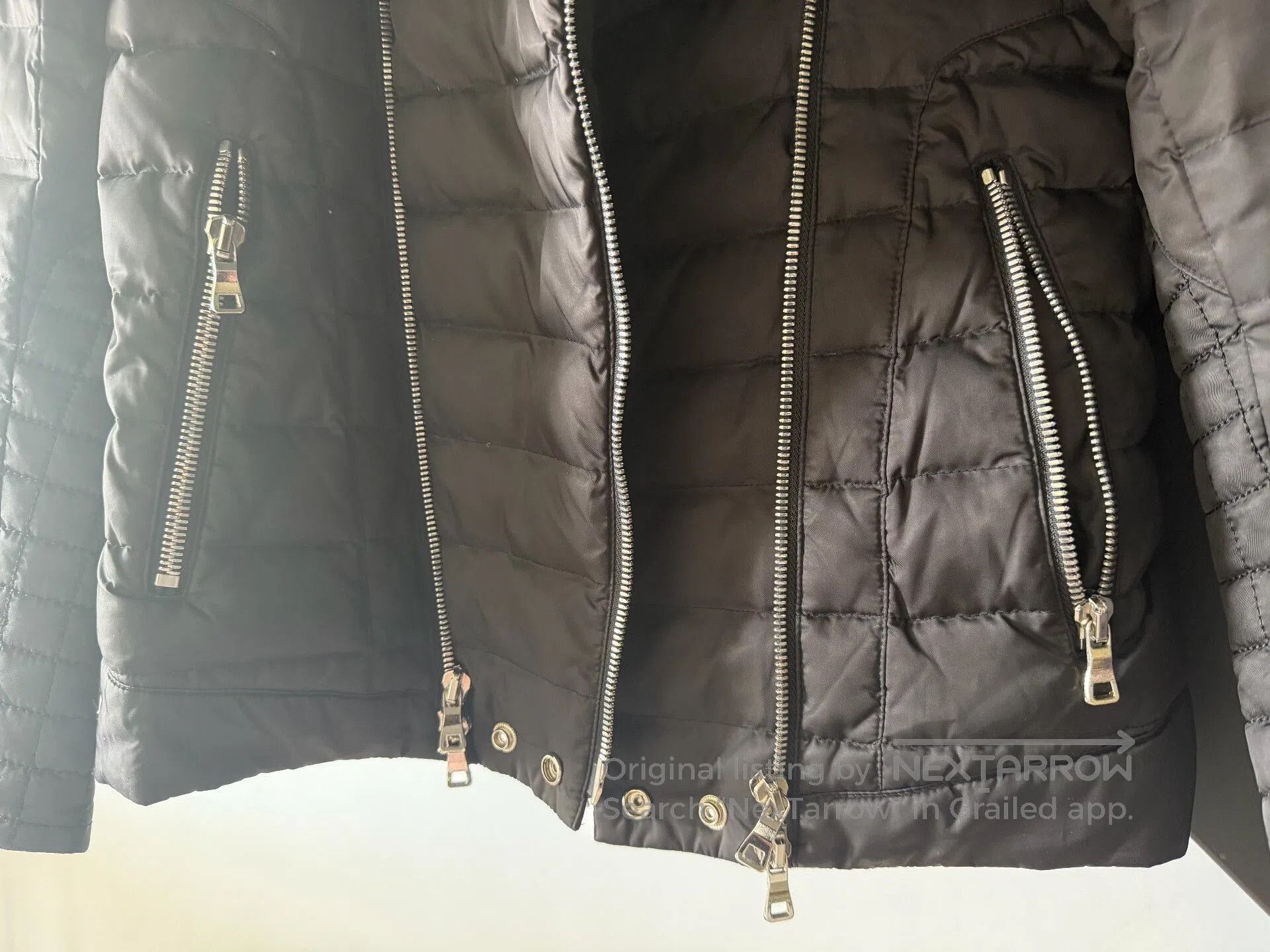 Balmain Balmain Black Quilted Nylon Jacket. Size US S / EU 44-46 / 1 - 6 Thumbnail