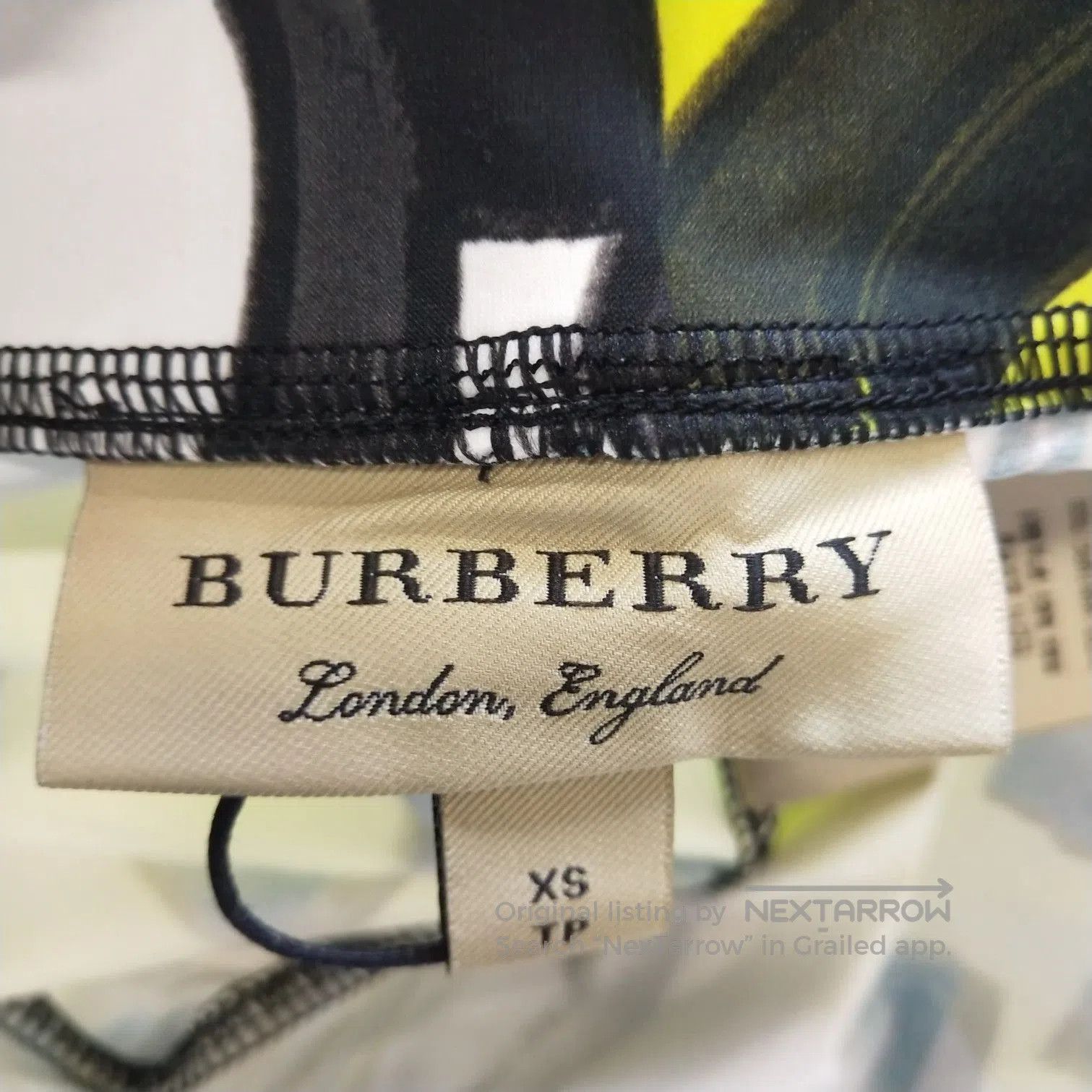 Burberry Burberry Colorful Logo Slim Fit Pants . Size US 26 / EU 42 - 4 Thumbnail