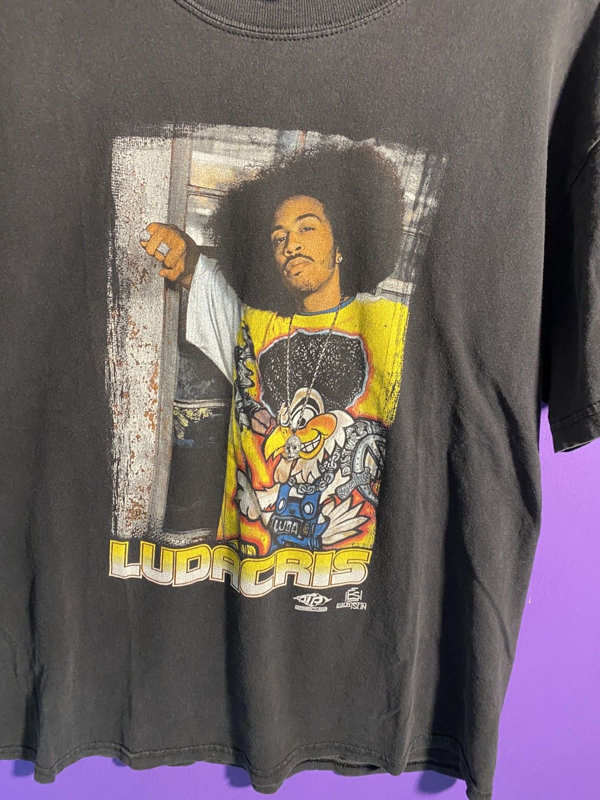 Rap Tees Vintage 00s Ludacris afro faded rap tee Size US L / EU 52-54 / 3 - 3 Thumbnail