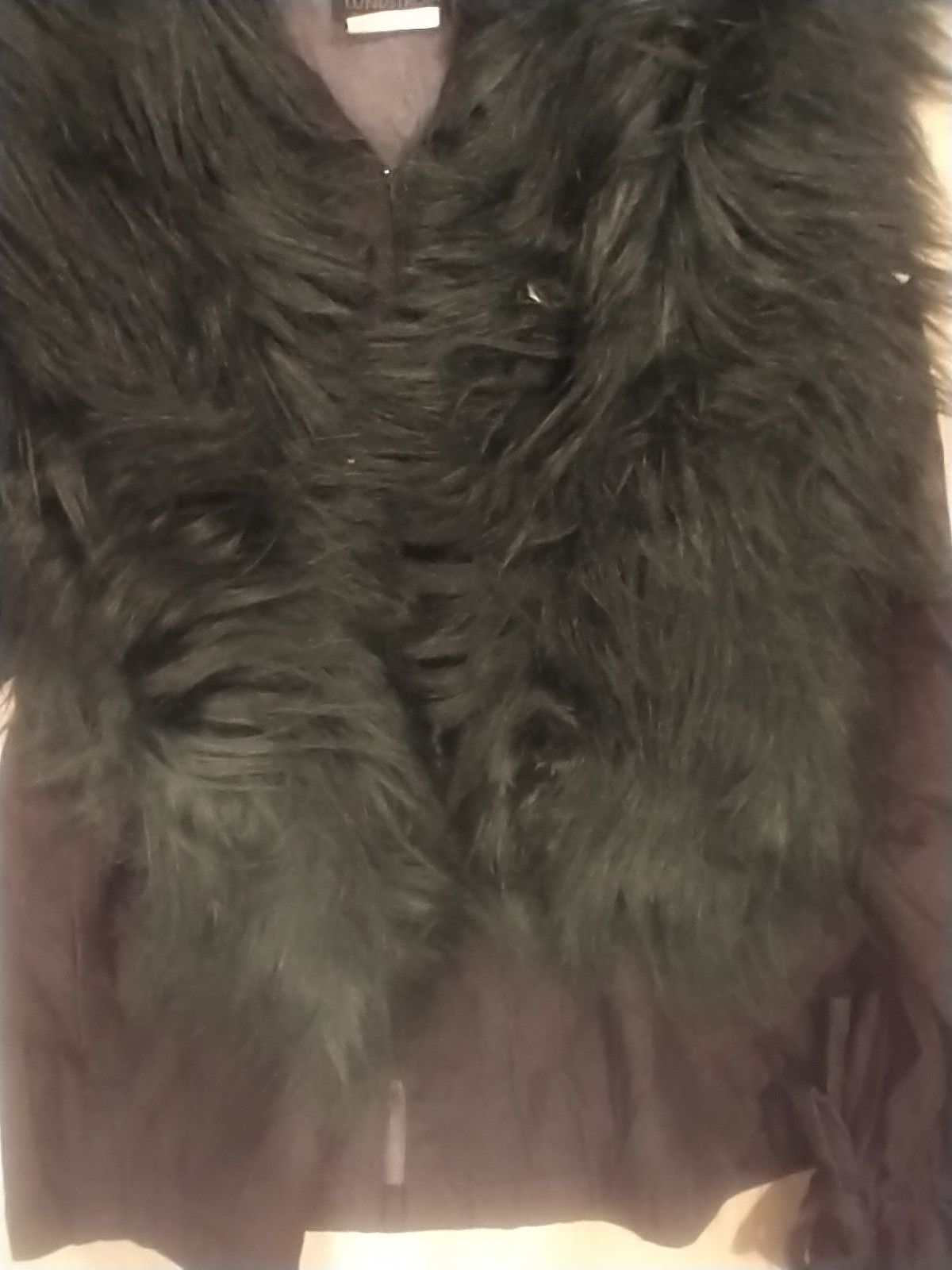 Other Vintage sexy denim jacket with faux fur shawl Size XS / US 0-2 / IT 36-38 - 6 Thumbnail