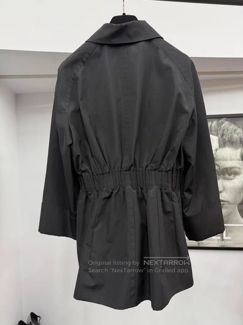 Dior Dior Black zipper waisted windbreaker jacket Size XS / US 0-2 / IT 36-38 - 3 Thumbnail
