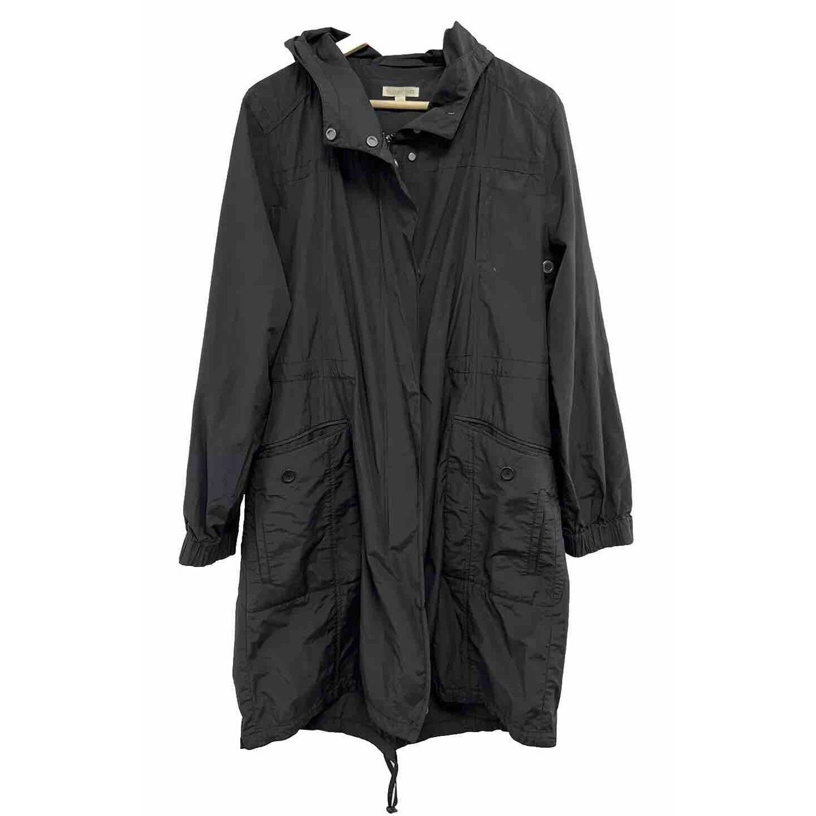 Eileen Fisher EILEEN FISHER Organic Jacket Blazer Cotton Black M A000663 Size M / US 6-8 / IT 42-44 - 1 Thumbnail