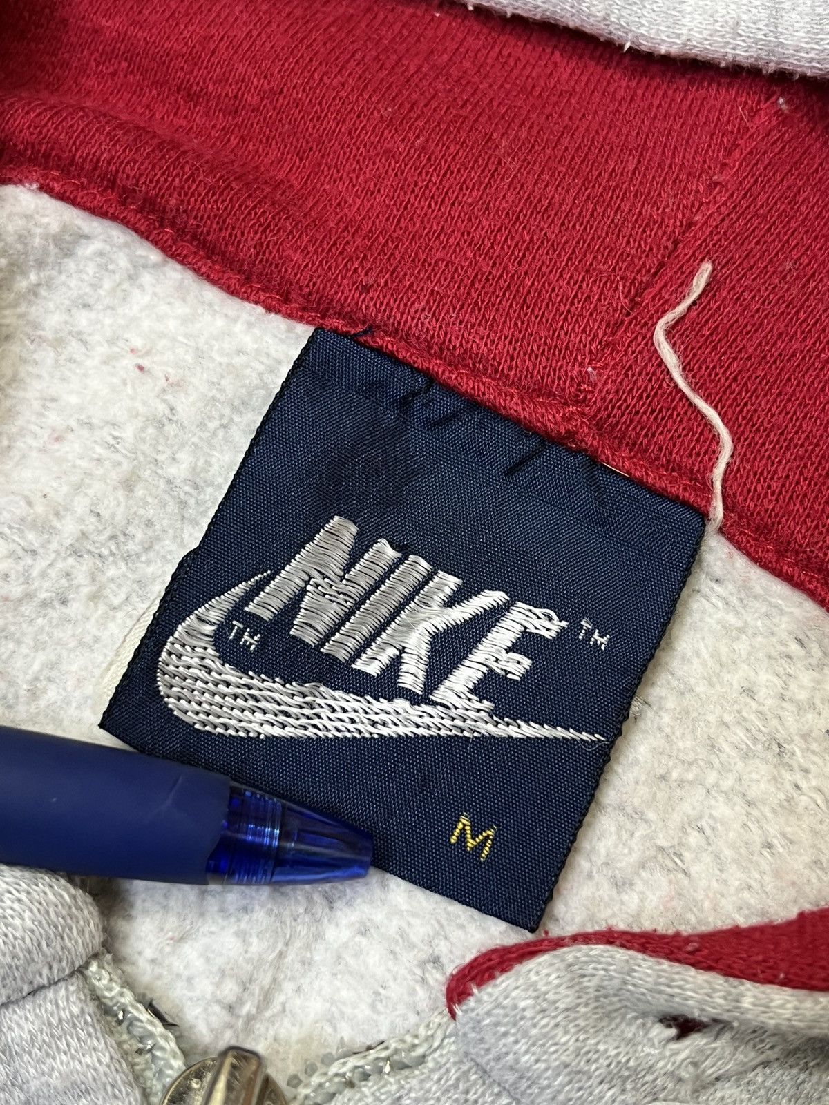 Nike RARE🔥VINTAGE 90s NIKE BLUE TAG ZIPPER HOODIES Size US S / EU 44-46 / 1 - 13 Thumbnail