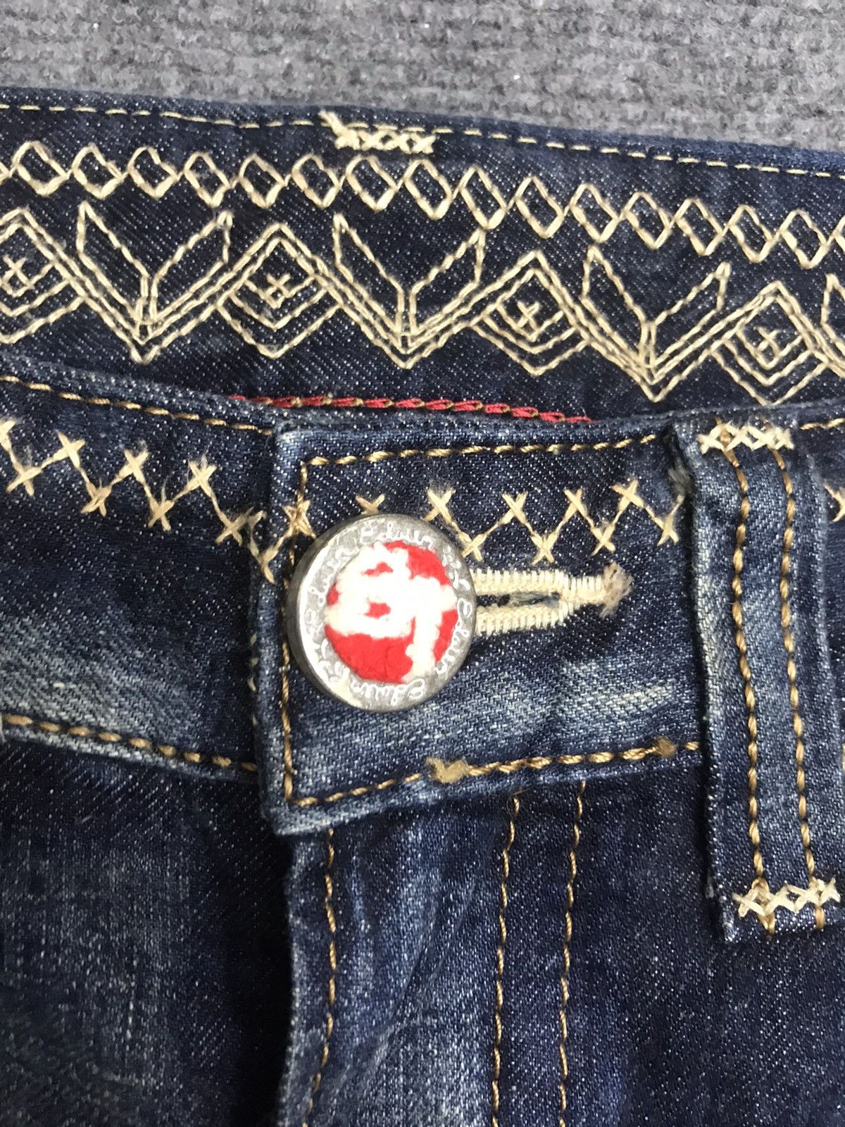 Edwin EDWIN Blue Trip Low Rise Sick Fades Jeans Size US 32 / EU 48 - 8 Thumbnail