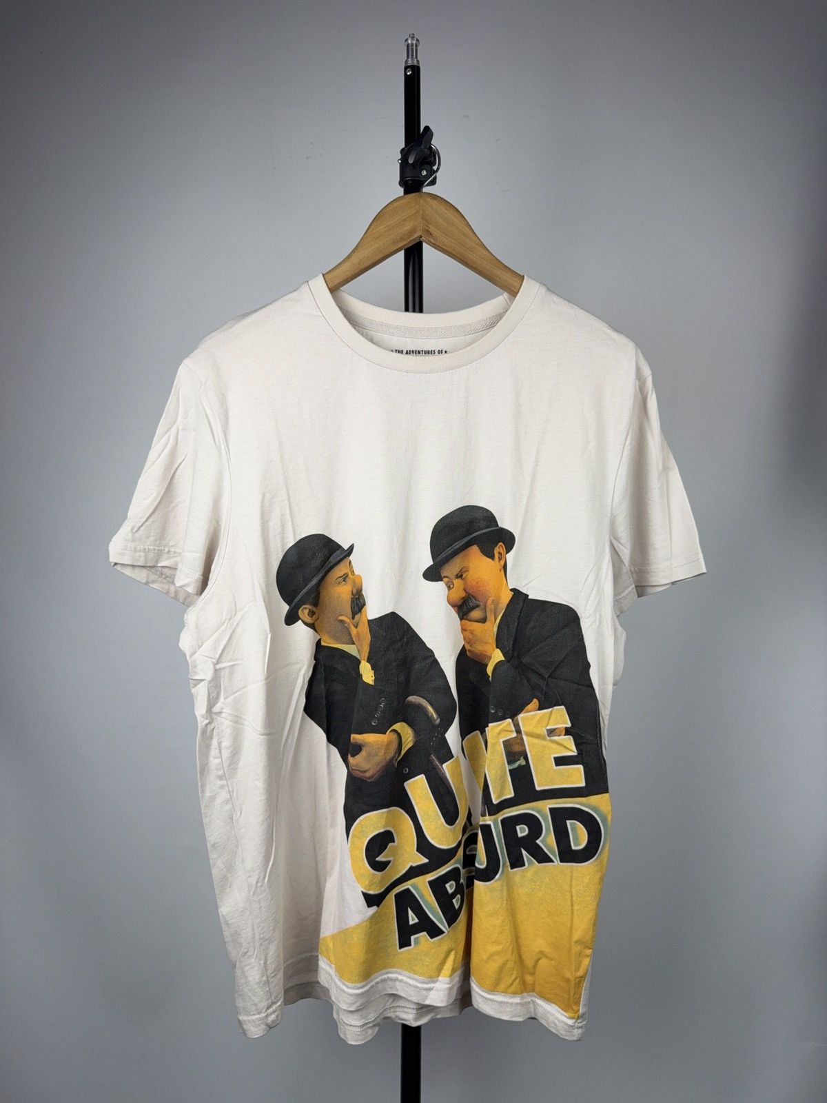Vintage Tintin Movie Graphic T-Shirt 2012 Paramount Comic Art Tee Size US L / EU 52-54 / 3 - 1 Thumbnail
