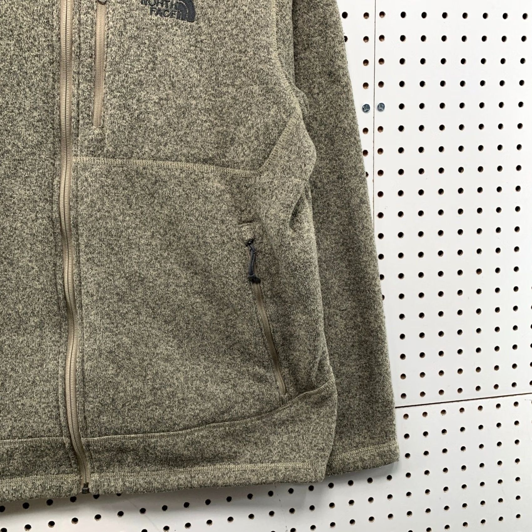 The North Face The North Face Gordon Lyons Full Zip Jacket Mens XL Green Heathered Fleece Hooded Size US XL / EU 56 / 4 - 7 Thumbnail