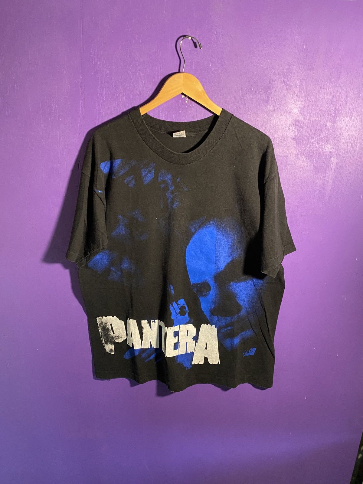 Band Tees Vintage 90s Pantera far beyond driven AOP tour tee Size US XL / EU 56 / 4 - 1 Thumbnail