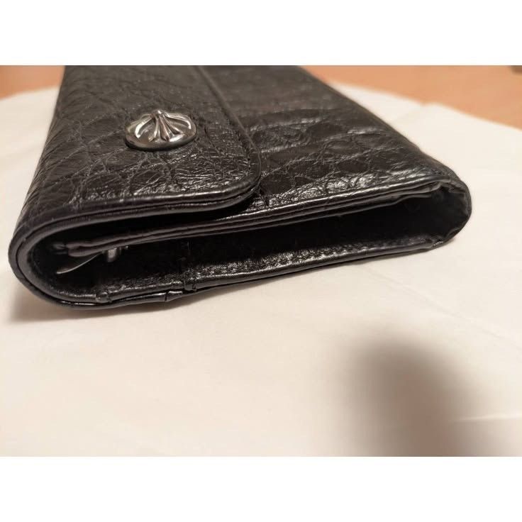 Chrome Hearts CH Alligator Wave wallet w/ Receipt Size ONE SIZE - 4 Thumbnail