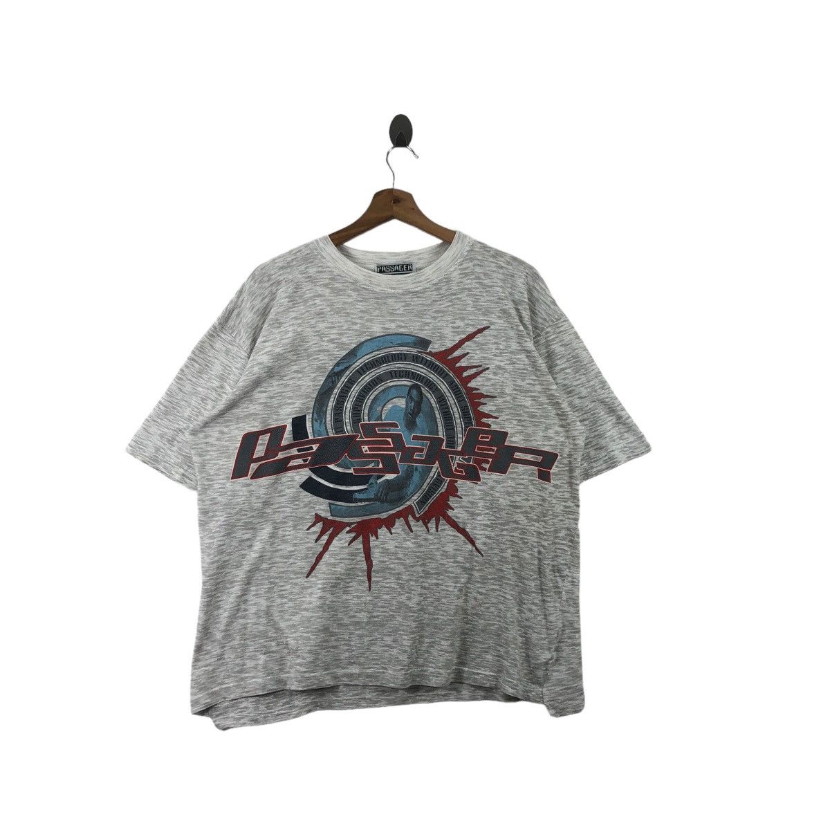 Vintage Pick!! Vtg PASSAGER TECHNO WEAR Top Tee Tshirt Size US L / EU 52-54 / 3 - 1 Thumbnail