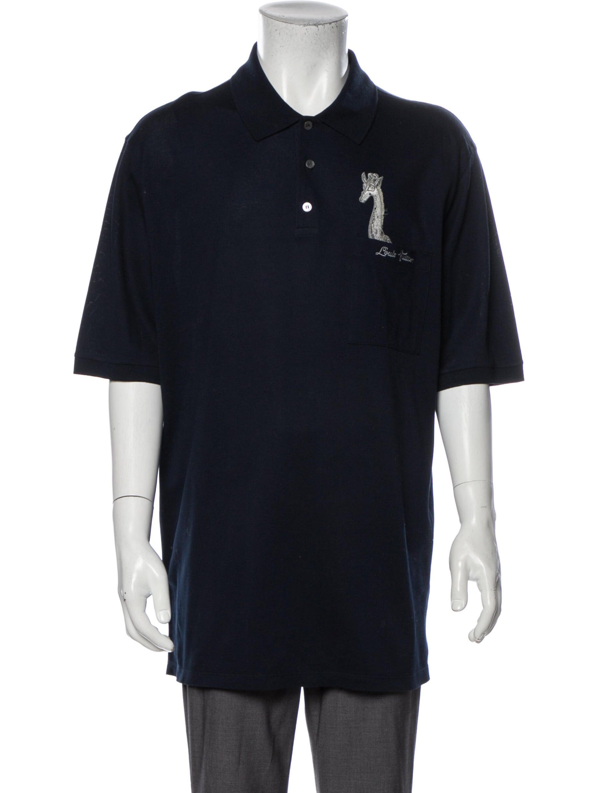 Louis Vuitton Louis Vuitton Chapman Bros Polo Blue XXL Size US XXL / EU 58 / 5 - 1 Thumbnail