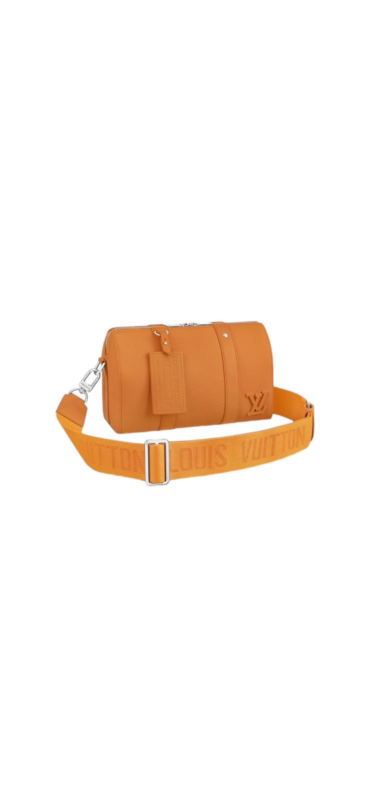 image of Louis Vuitton City Keepall in Orange, Men's