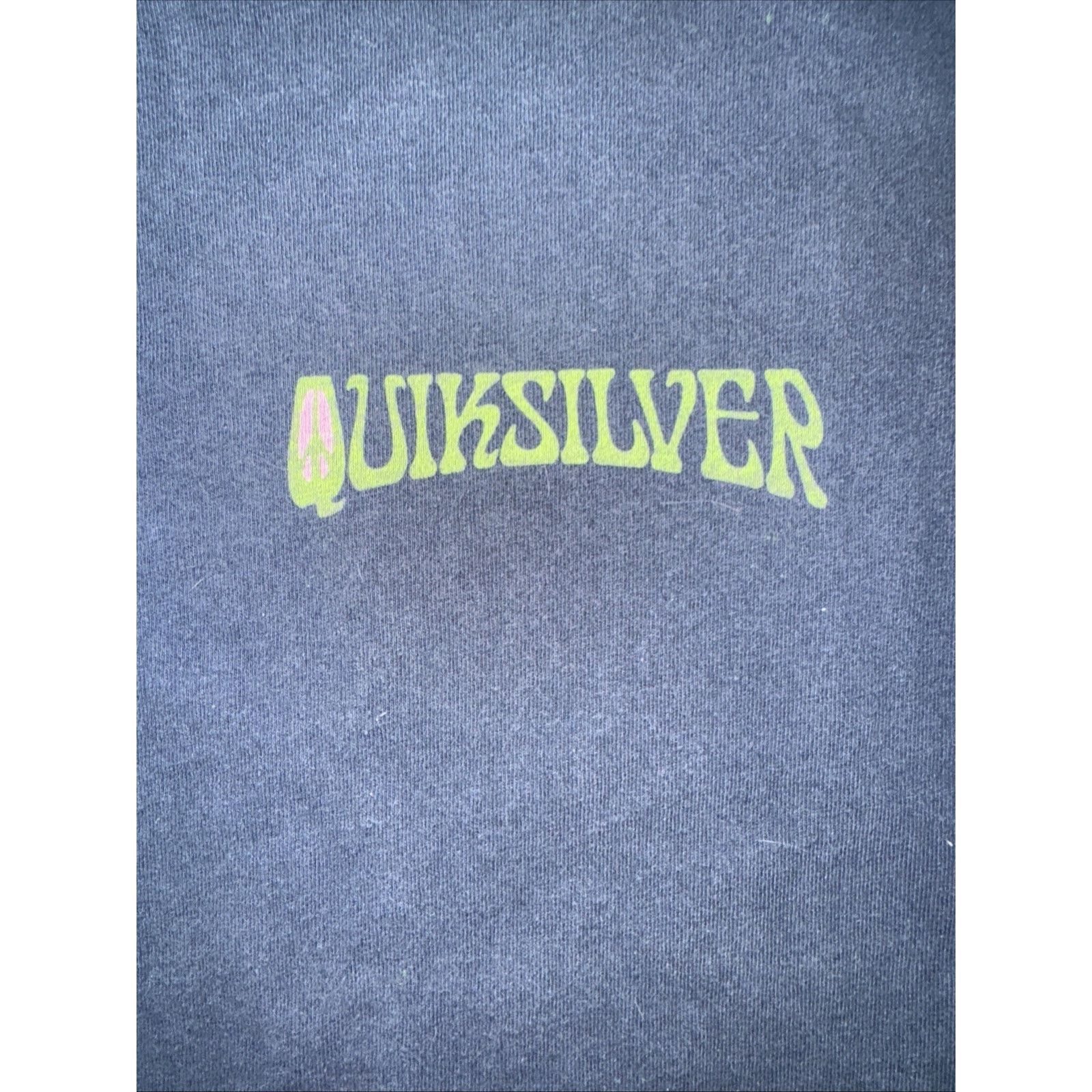 Quicksilver × Vintage Kids Quiksilver Surf T-Shirt Blue M 90s Single Stitch 16x21 Size US M / EU 48-50 / 2 - 4 Thumbnail