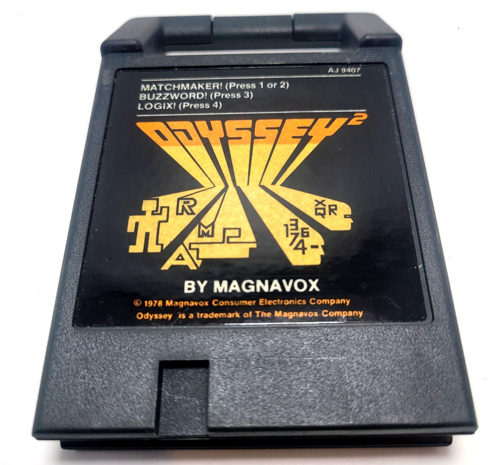 Other Matchmaker, Buzzword, Logix (Magnavox Odyssey 2 1978) Size ONE SIZE - 1 Thumbnail