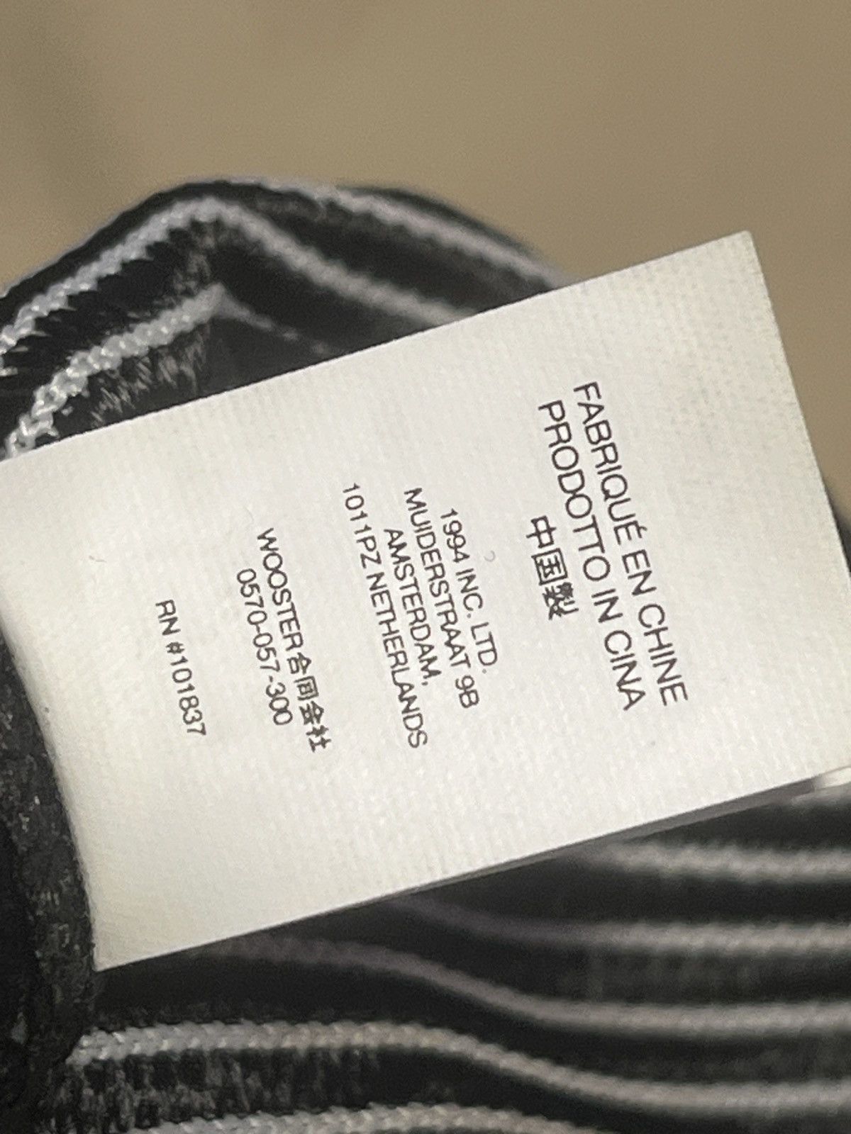 Supreme Supreme stripe mesh 6 panel ‘black’ Size ONE SIZE - 5 Thumbnail