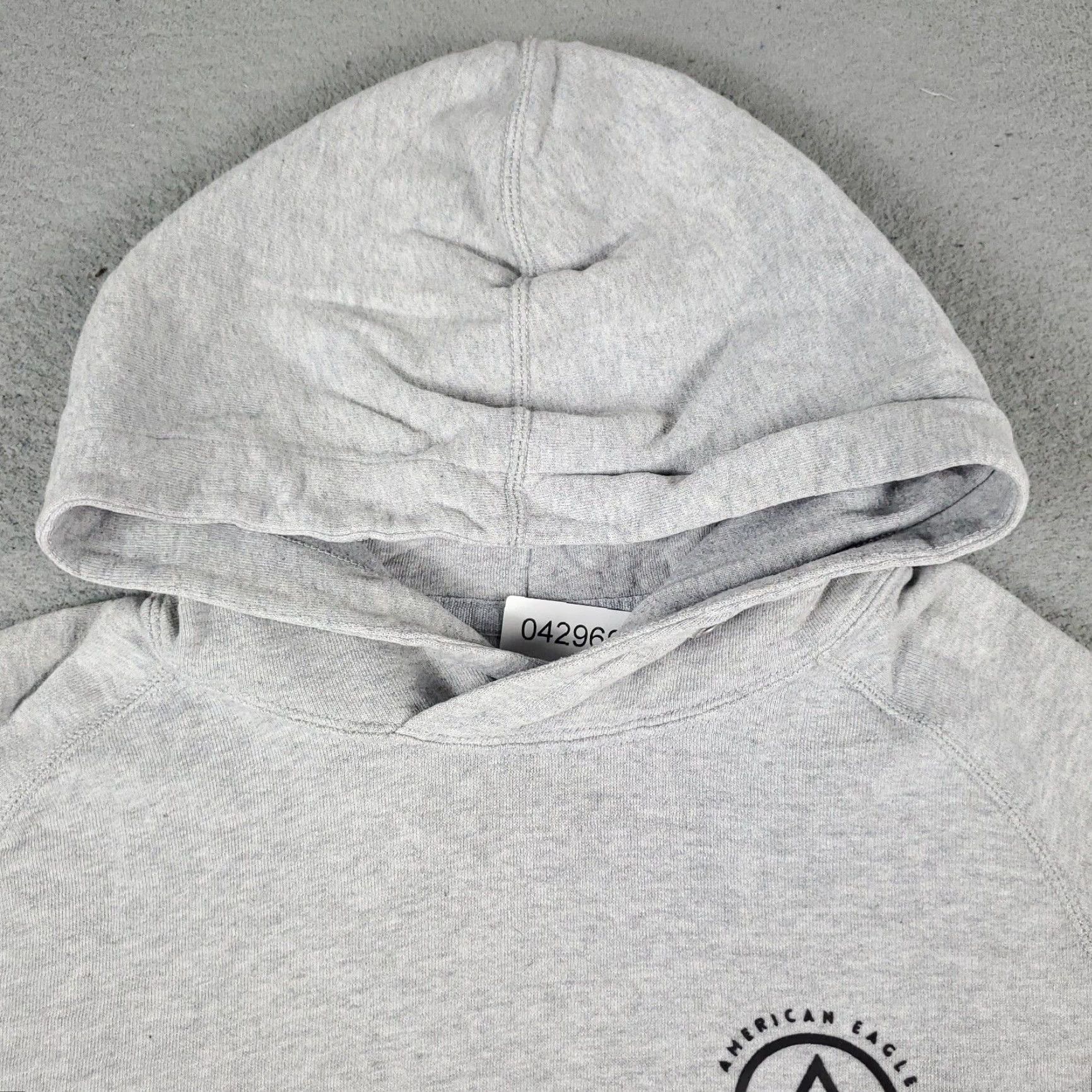 American Eagle Outfitters American Eagle Hoodie Mens Medium Gray Casual Pullover Sweatshirt Size US M / EU 48-50 / 2 - 2 Thumbnail