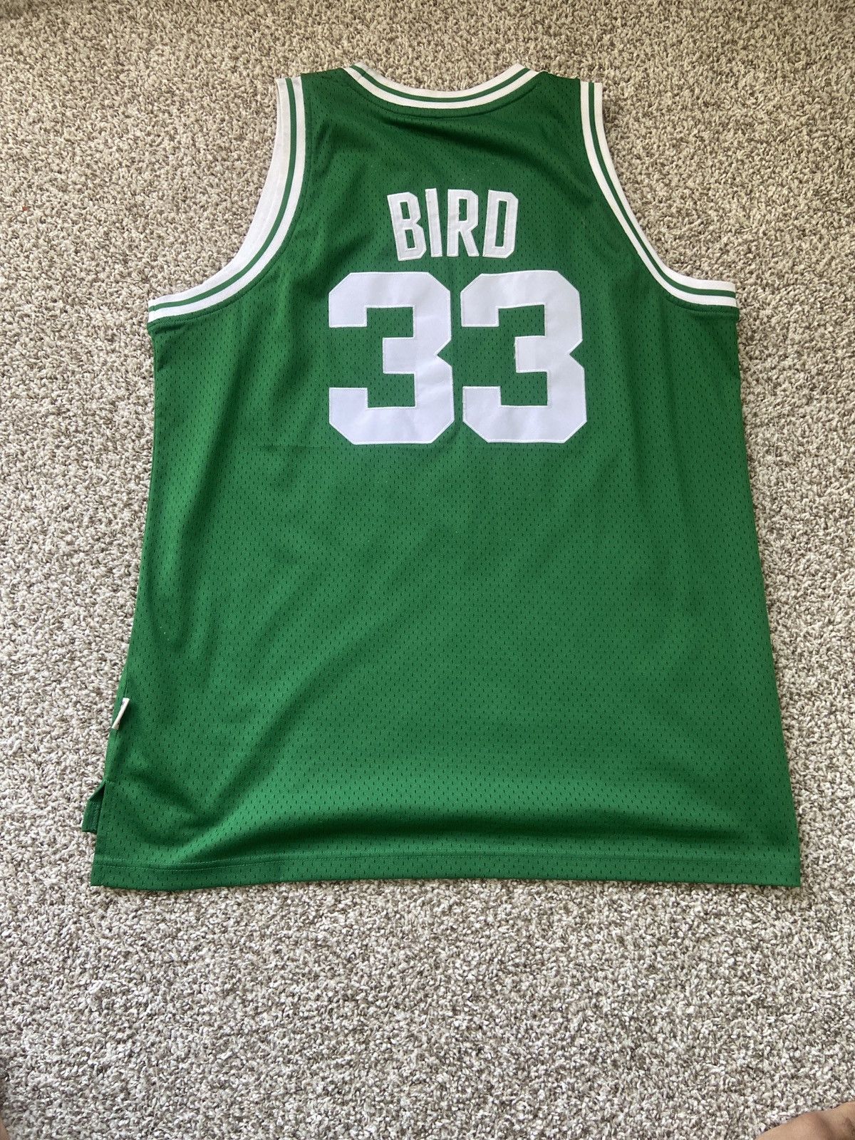 Adidas Larry Bird Boston Celtics Adidas Swingman Jersey Size US XL / EU 56 / 4 - 2 Thumbnail
