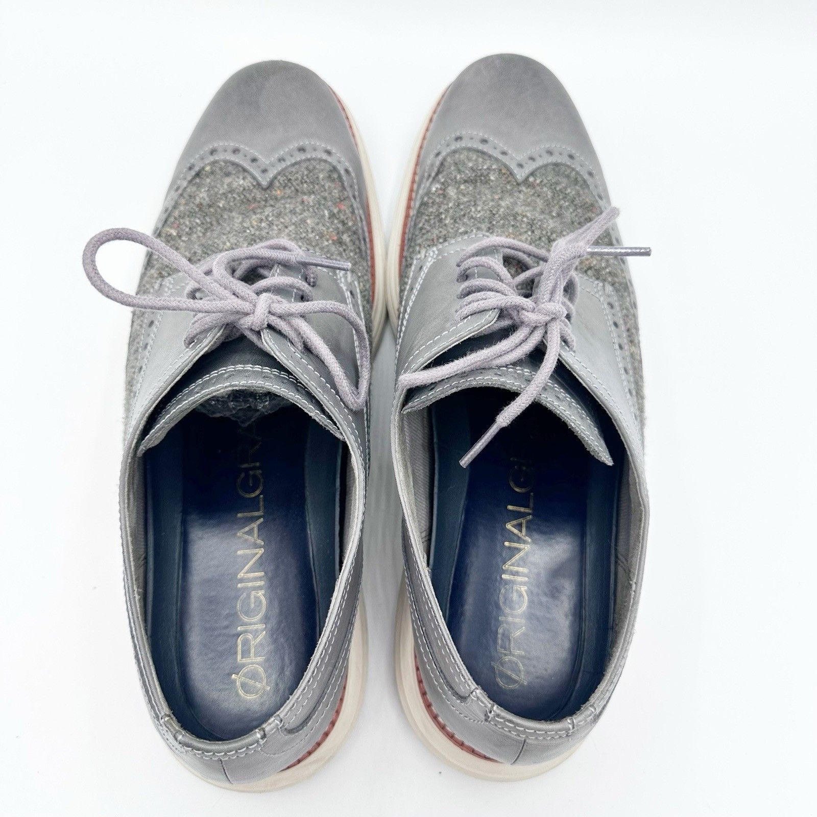 Cole Haan Cole Haan Original Grand Men's Wingtip Shoes Sz 10.5 M Size US 10.5 / EU 43-44 - 8 Thumbnail