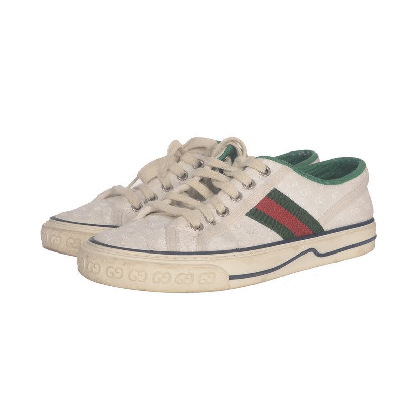 Gucci Gucci Tennis 1977 Retro Low-Top Sneakers 0079 Size US 7.5 / EU 40-41 - 1 Thumbnail