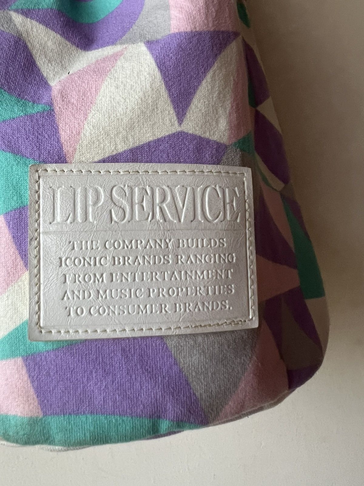Lip Service Vintage Y2K 2000s Lip Service Strip Trap Bag Backpack Size ONE SIZE - 11 Thumbnail
