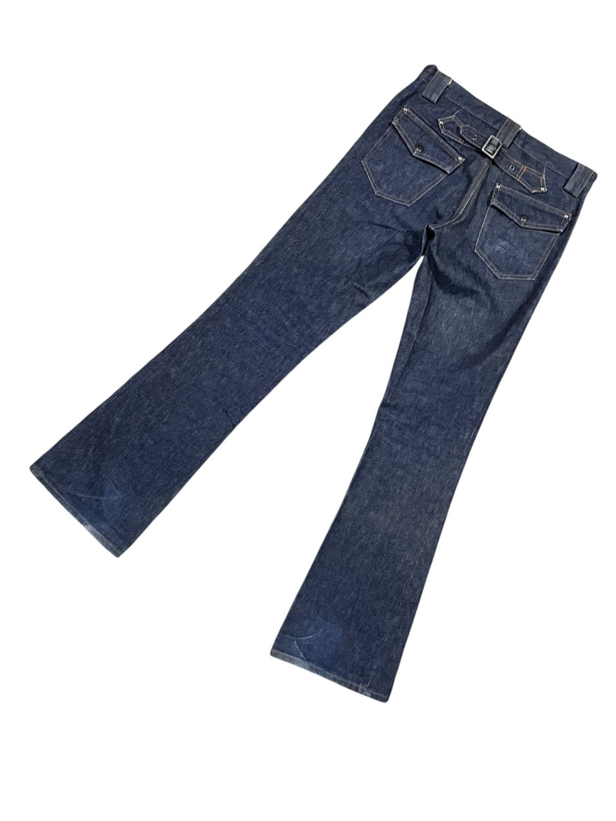 Shellac Avant Garde Shellac Flared Lowrise Jeans Size US 30 / EU 46 - 17 Thumbnail