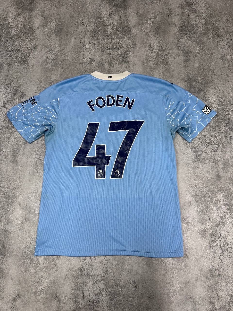 Puma Foden #47 Puma Manchester City Men HomeFootball 2020/21 Blue Size US M / EU 48-50 / 2 - 7 Thumbnail