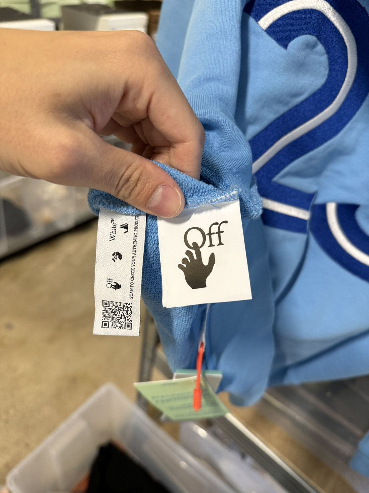 MLB × Off-White Off-White x Toronto Blue Jays MLB NEW 800$ Size US S / EU 44-46 / 1 - 7 Thumbnail