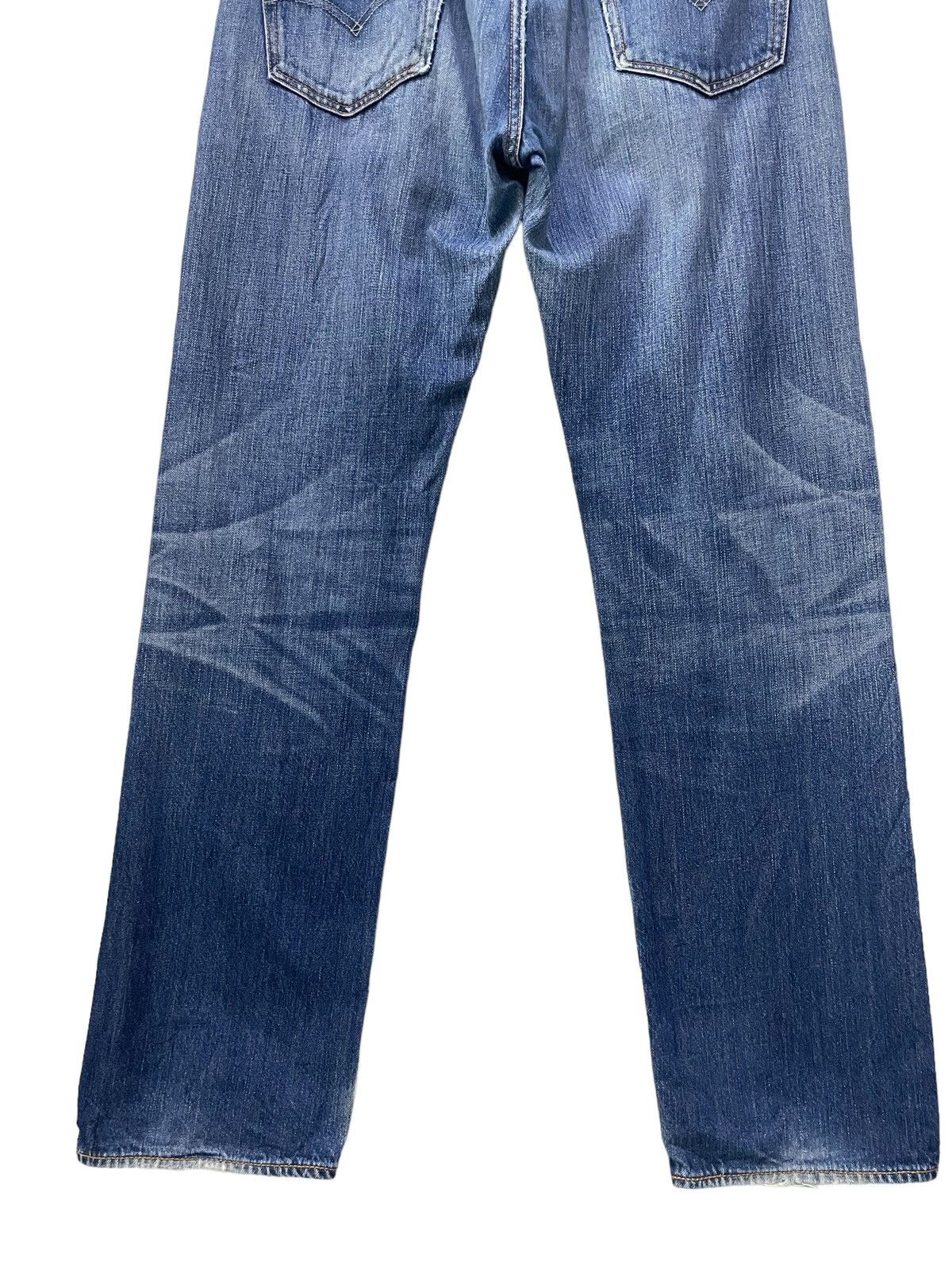 Levi's × Vintage Vintage Levis 505 Distressed Blue Wash Jeans Size US 33 - 10 Thumbnail