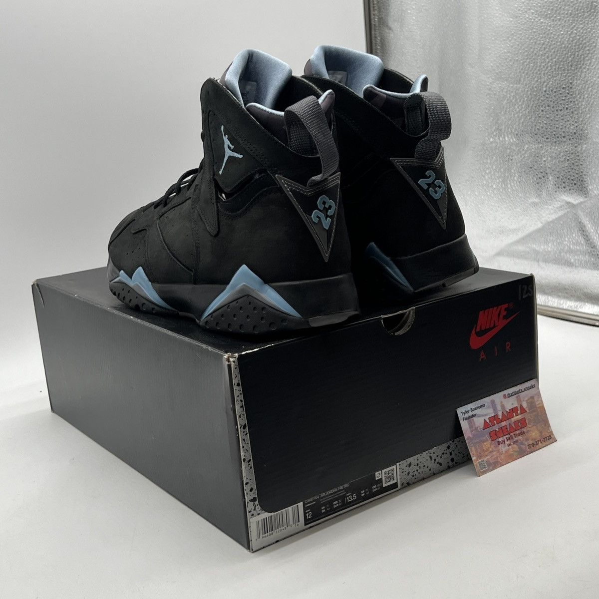 Jordan Brand Air Jordan 7 chambray Size US 12 / EU 45 - 4 Thumbnail