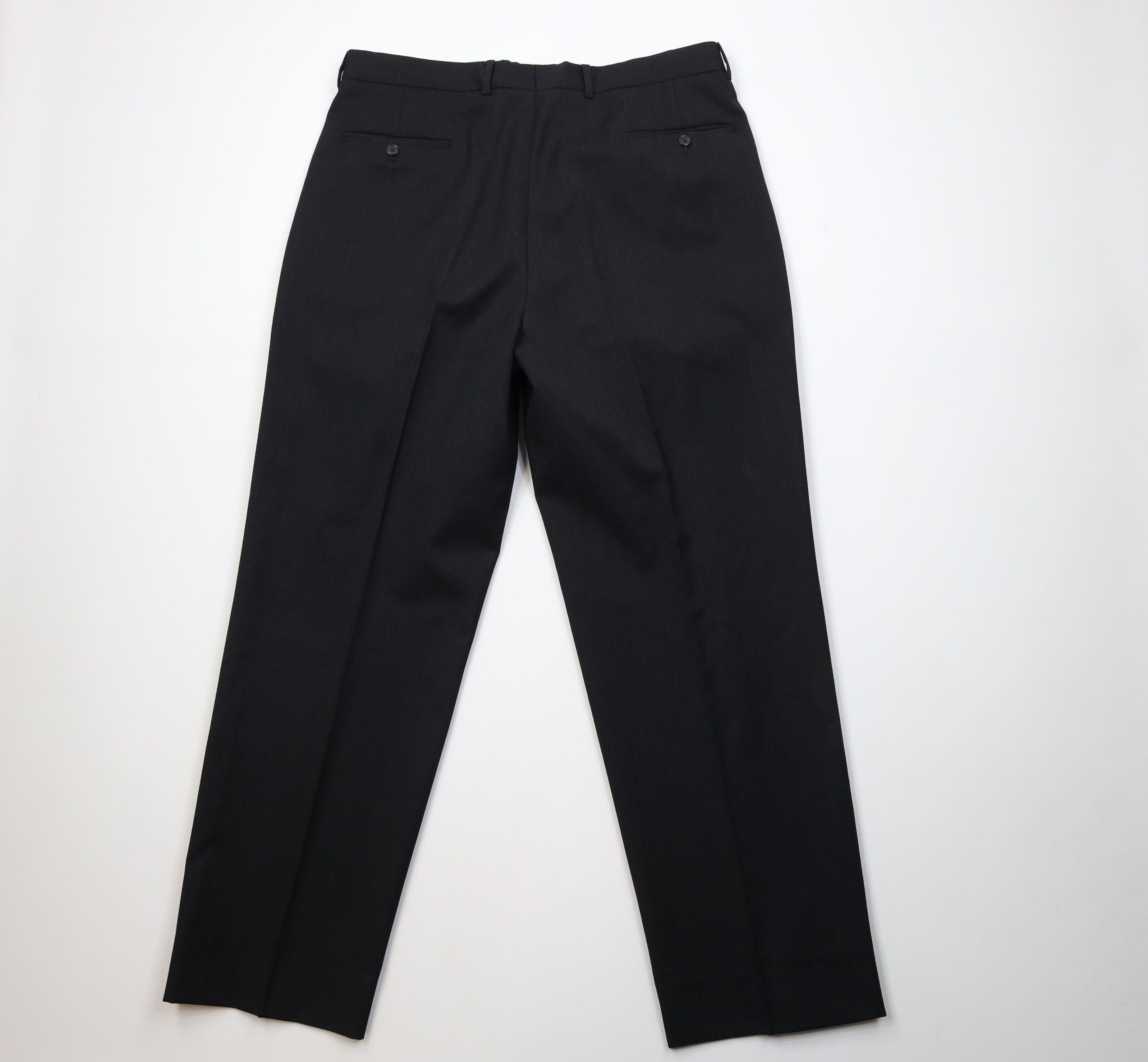 Vintage Vintage 90s Streetwear Wide Leg Chino Pants Charcoal Gray Size US 38 / EU 54 - 9 Thumbnail