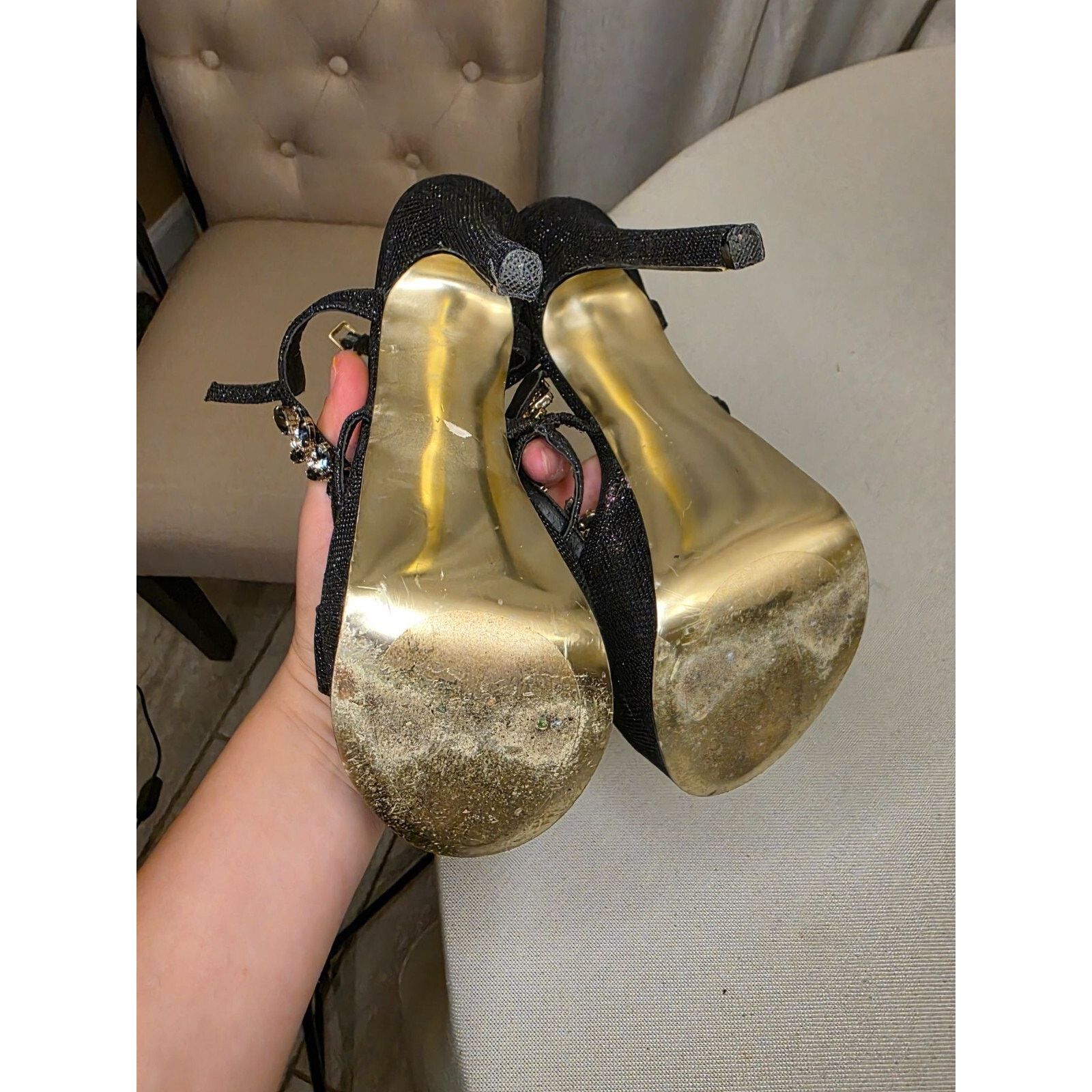 Betsey Johnson Betsey Johnson Stiletto Platform Women Dress Shoes Sz 8.5 Size US 8.5 / IT 38.5 - 14 Thumbnail