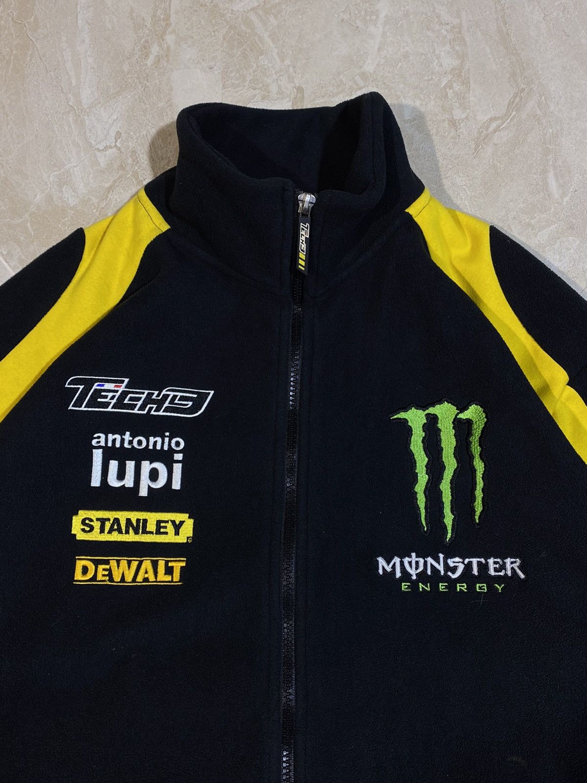 Vintage Racing Monster Energy Moto hype y2k fleece full zip jacket Size US M / EU 48-50 / 2 - 4 Thumbnail