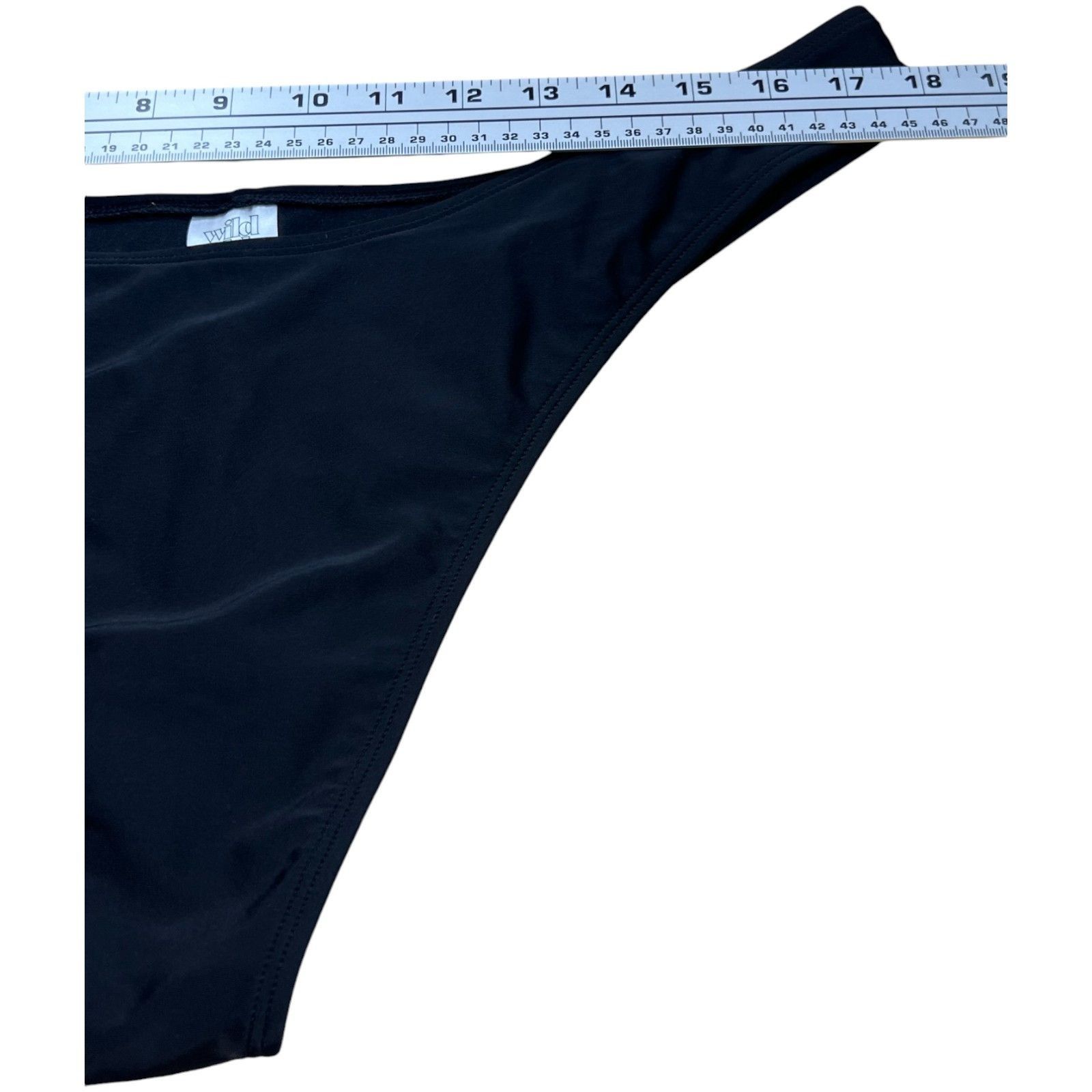 Other Wild Fable - Women's Low-Rise High Leg Ultra Cheeky Bikini B Size ONE SIZE - 5 Thumbnail