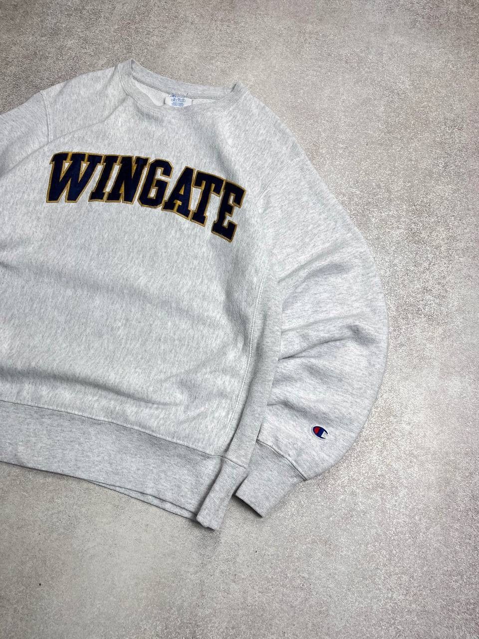 Champion × Vintage Vintage Champion Wingate Boxy Sweatshirt Y2K M Size US M / EU 48-50 / 2 - 2 Thumbnail