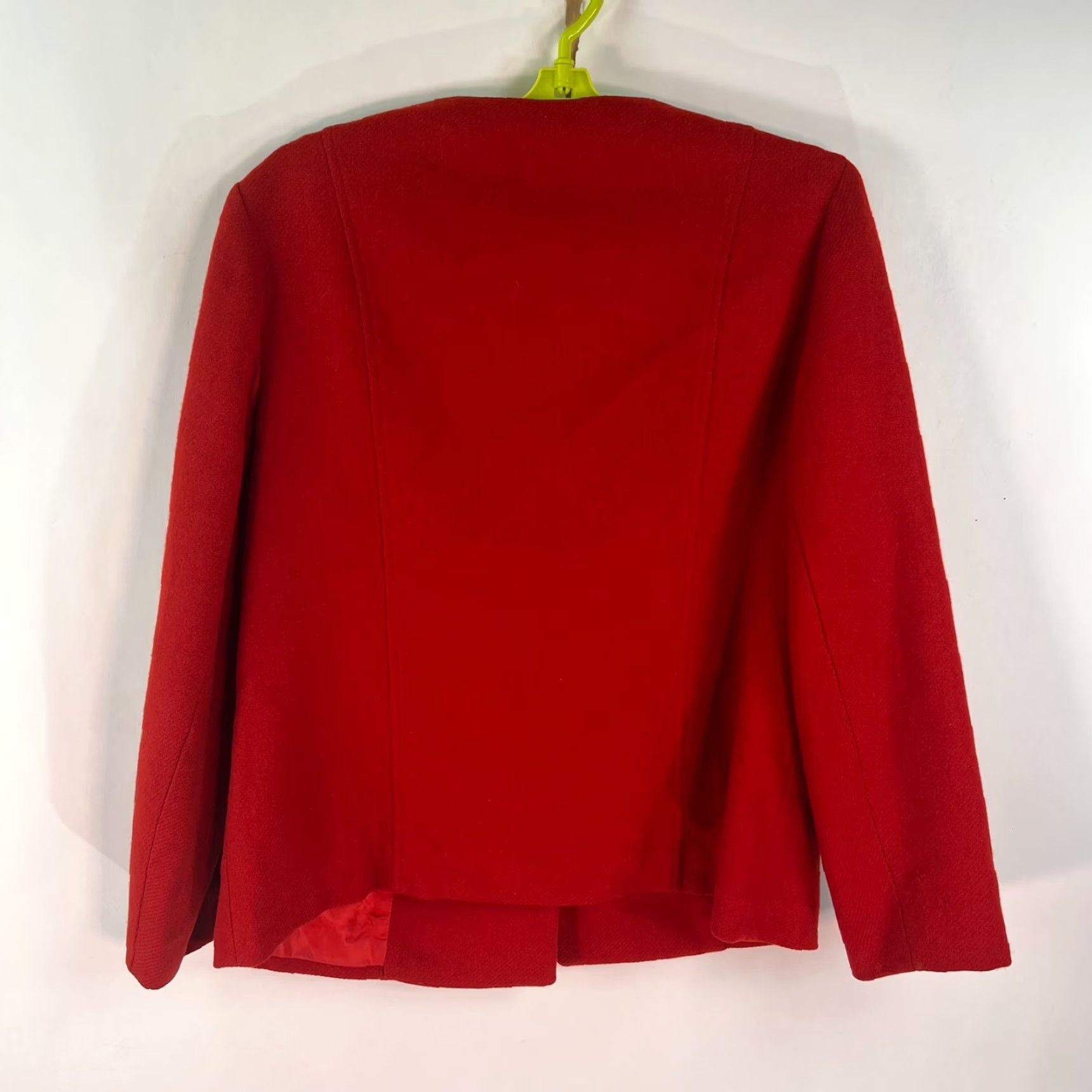 Vintage VINTAGE Junior House Cardigan Sweater Jacket Size L Red Womens Size L / US 10 / IT 46 - 3 Thumbnail