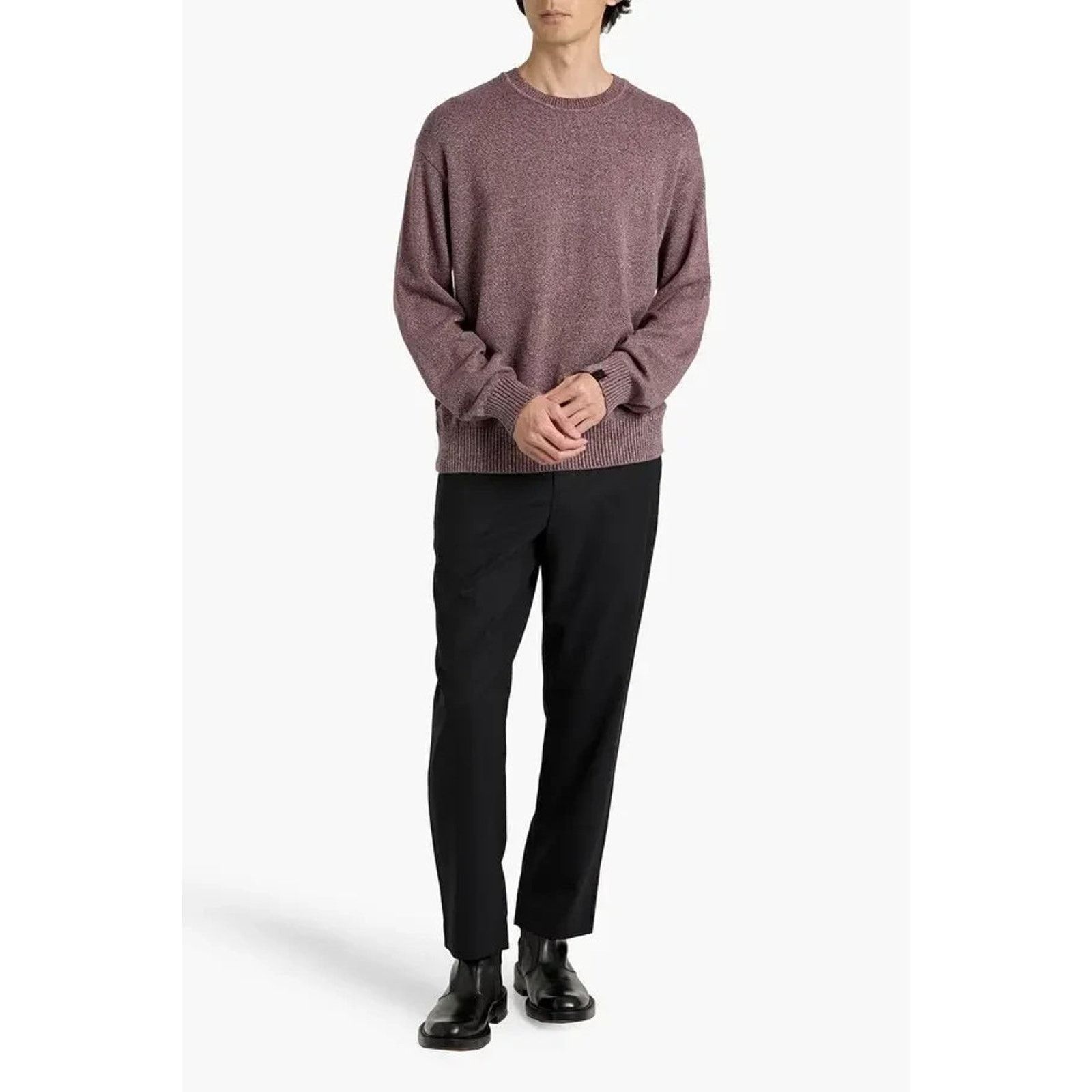 & Other Stories Rag & Bone Men's Maroon Dexter Sweater M Designer $298 NWT Size US M / EU 48-50 / 2 - 5 Thumbnail