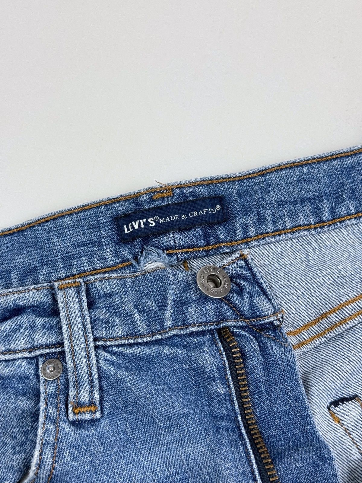 Levi's Made & Crafted Levi’s Made&Crafted 502 Taper Washed Denim Jeans Size US 31 - 9 Thumbnail