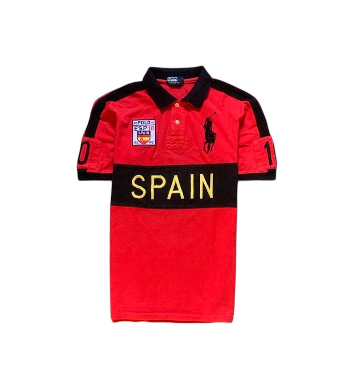Polo Ralph Lauren Vintage Polo Ralph Lauren Espana Country Polos Size US L / EU 52-54 / 3 - 1 Thumbnail