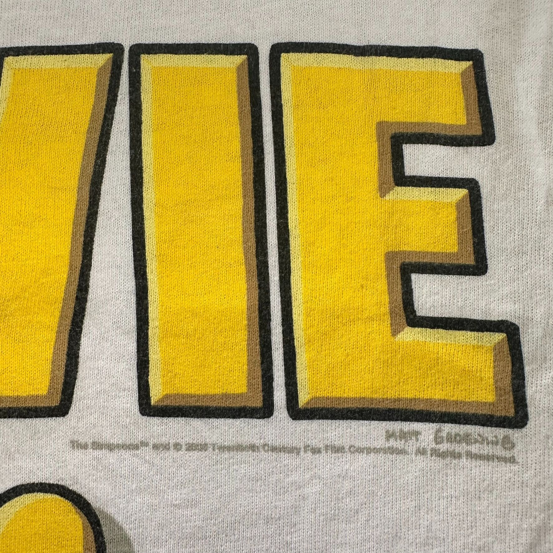 Fruit Of The Loom Vintage Y2K Simpsons Movie T-Shirt Homer Cartoon Film Promo Size US XL / EU 56 / 4 - 3 Thumbnail