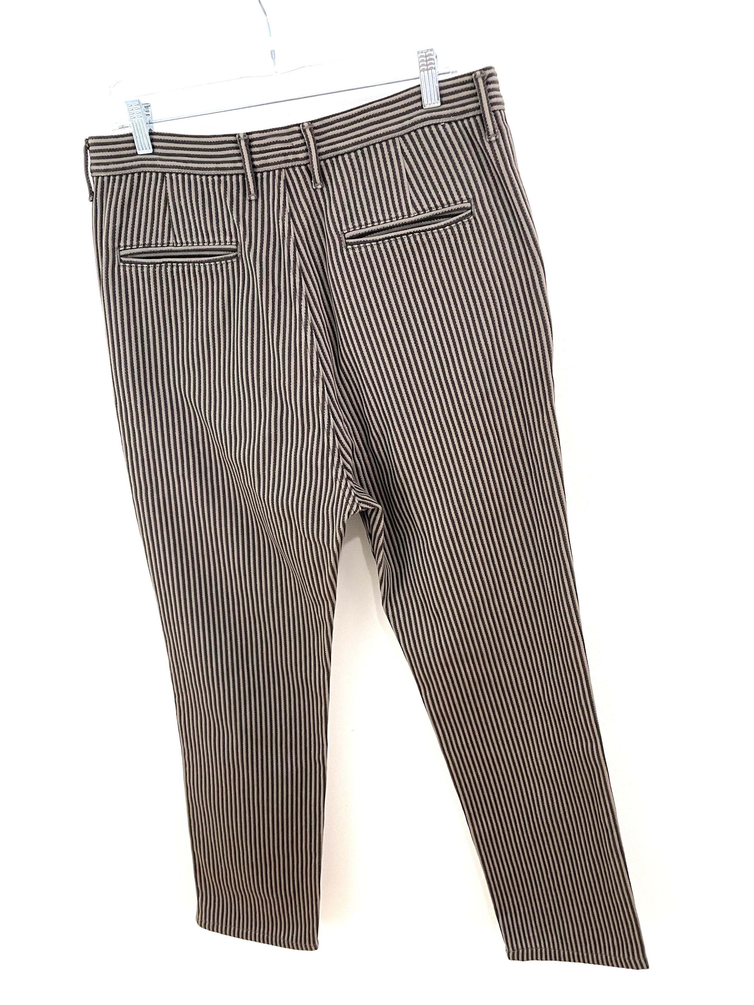Kapital Striped Work Pants Size US 32 / EU 48 - 6 Thumbnail