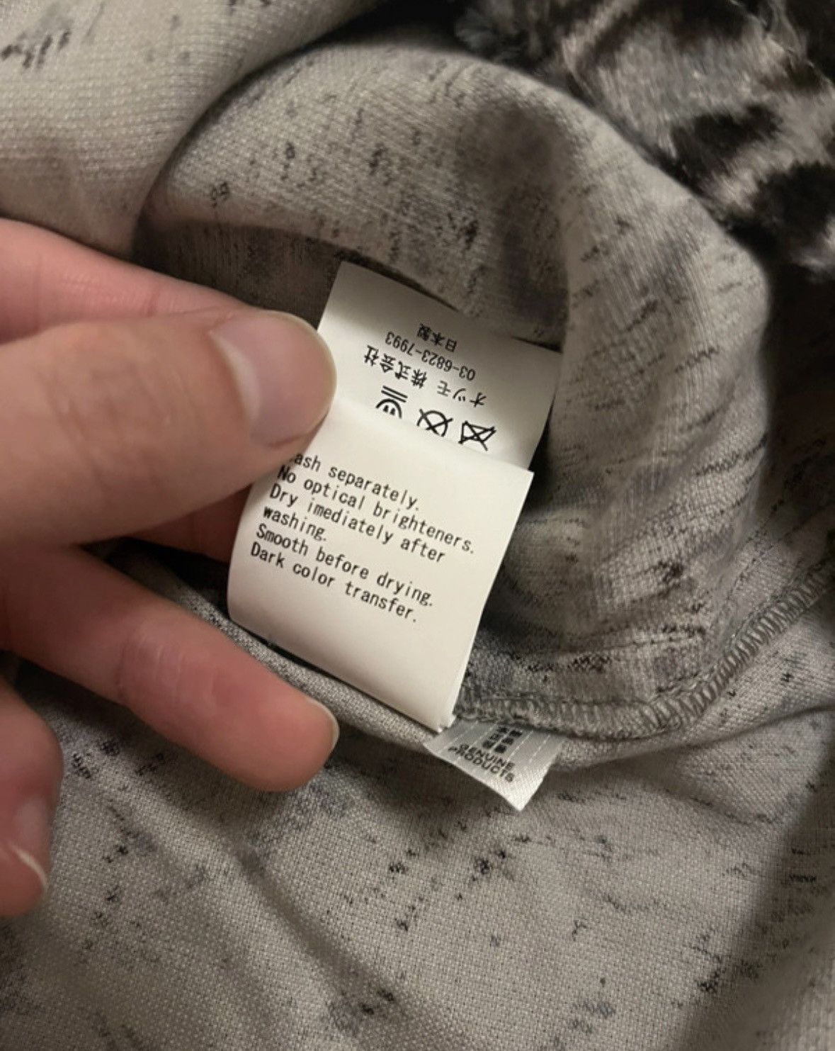 Cactus Plant Flea Market Cactus Plant Flea Market Grey Leopard Zip Jacket Size US L / EU 52-54 / 3 - 6 Thumbnail