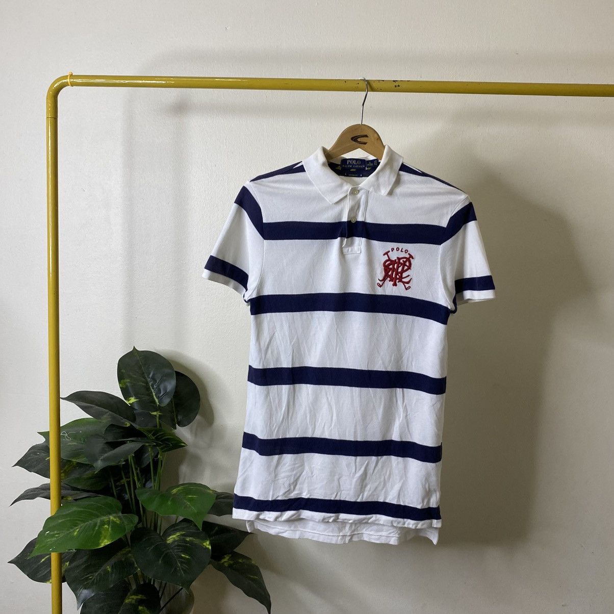 Polo Ralph Lauren Polo RL Stripes Polo T Shirt Size US S / EU 44-46 / 1 - 1 Thumbnail